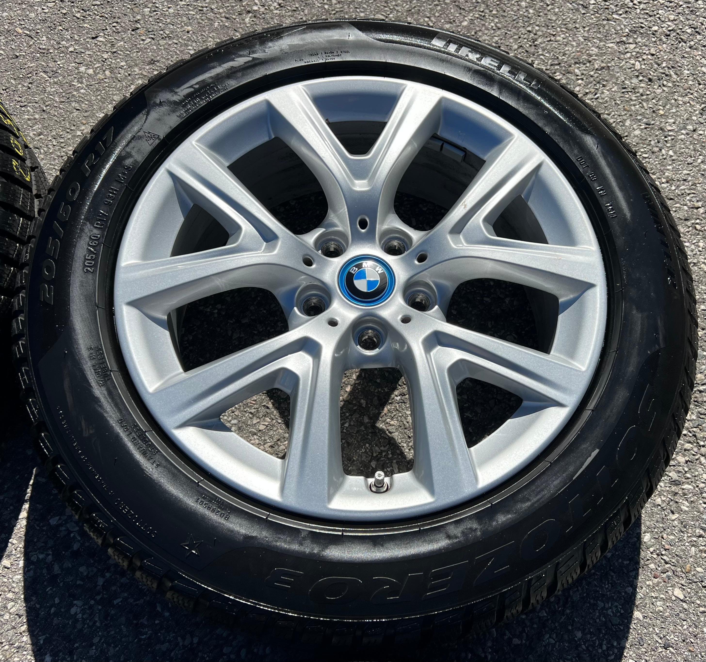 4 ROUES D'HIVER ORIGINALES 17" EN ALU BMW X1 F48 X2 F39 STYLING 574 205/60R17 93H RDKS
