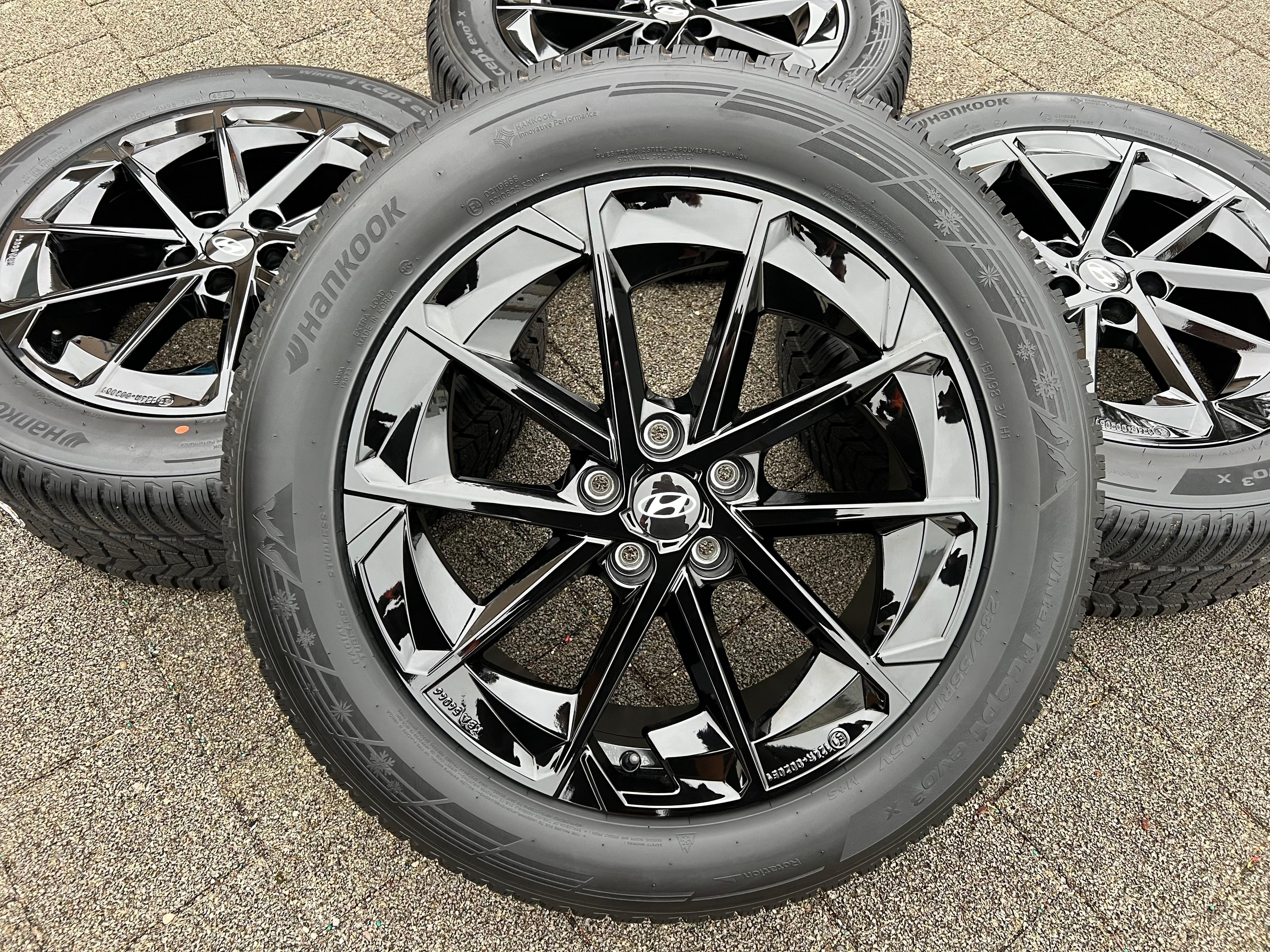 4 ORIGINAL 19" ALU WINTERRÄDER HYUNDAI IONIQ 5 NE 235/55R19 105V RDKS 2021 FREIHAUS