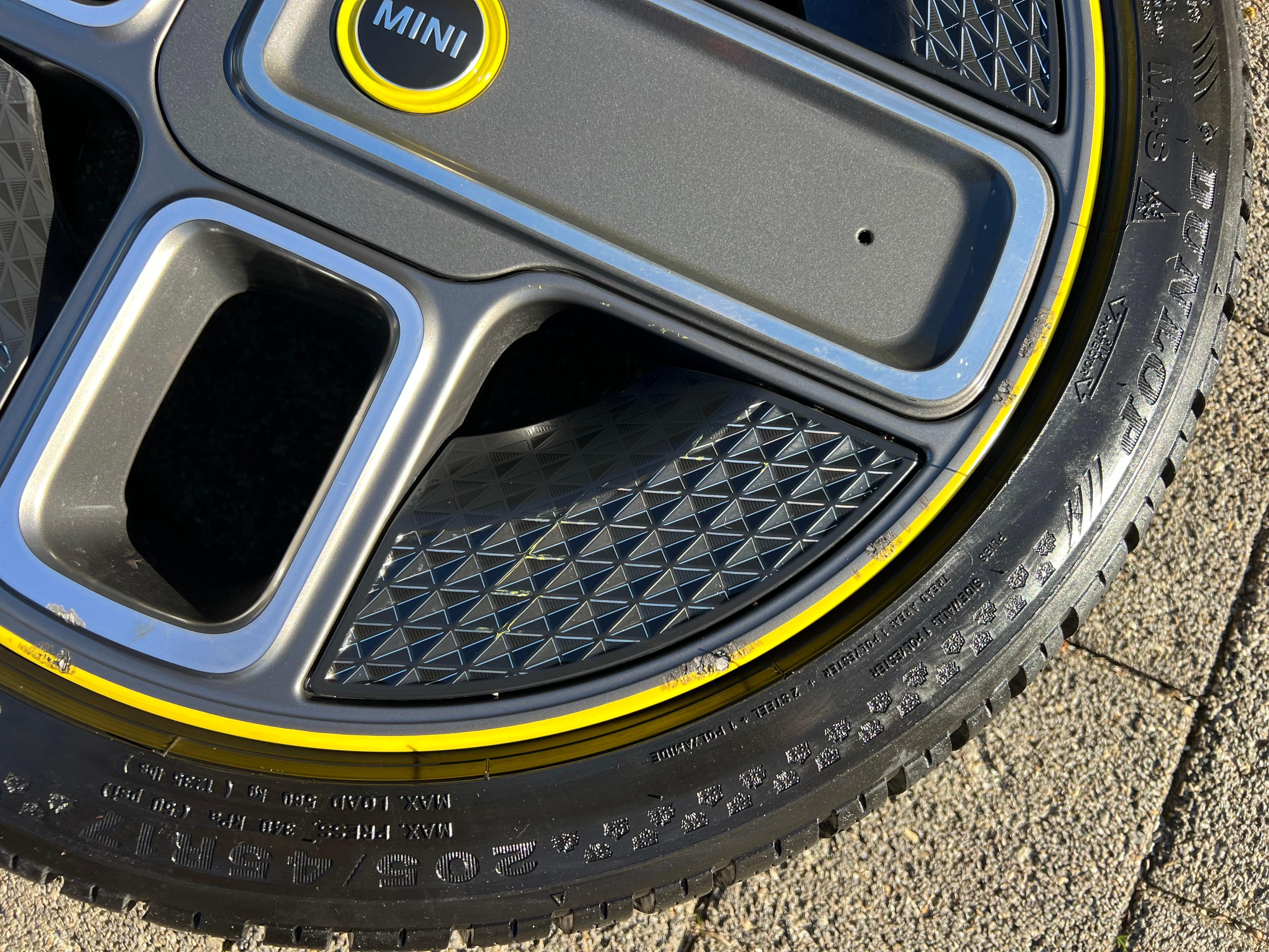 4 ROUES D'HIVER ORIGINALES 17" EN ALUMINIUM MINI F55 F56 F57 ELECTRIC POWER SPOKE 737 6889171