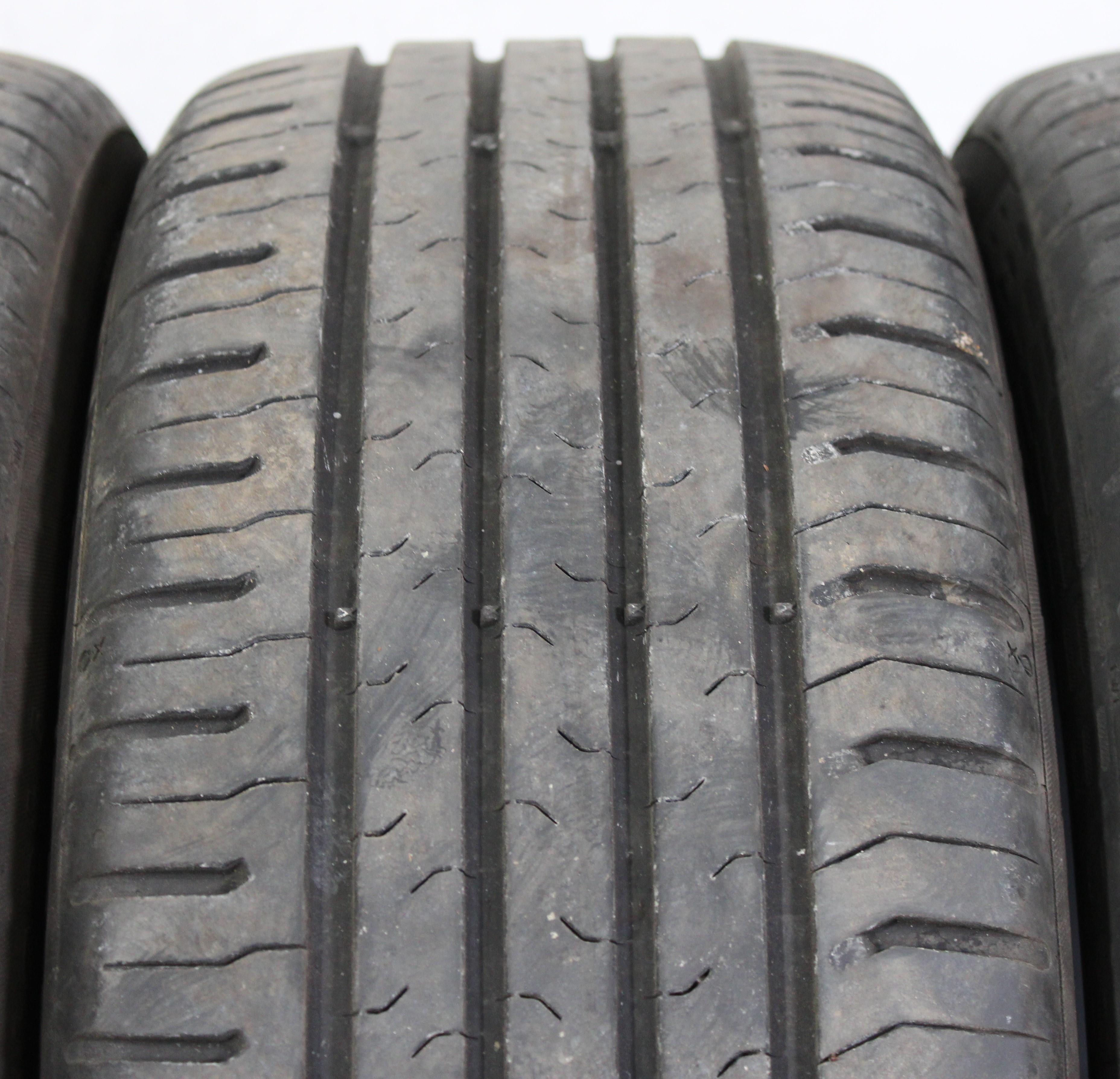 4 x 195/55R15 85V Sommerreifen Continental Eco Contact 5 5,5-6mm 2016