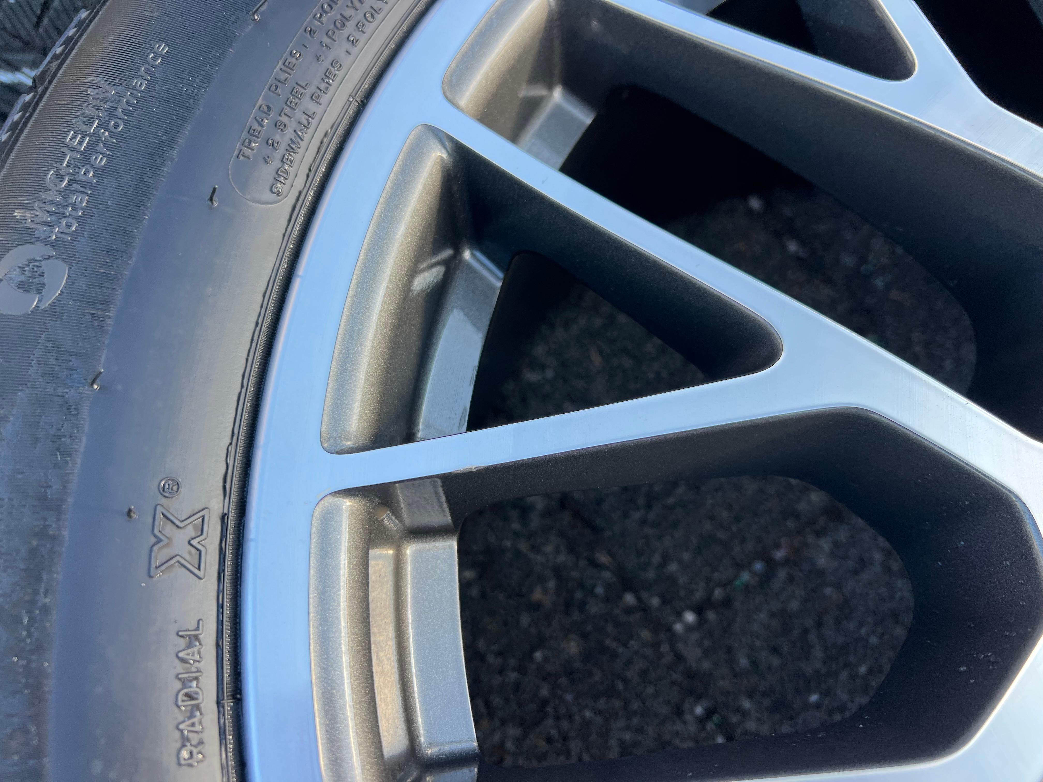 4 ORIGINAL 20" ALU WINTERRÄDER PORSCHE MACAN I & II RS SPYDER FELGEN MICHELIN