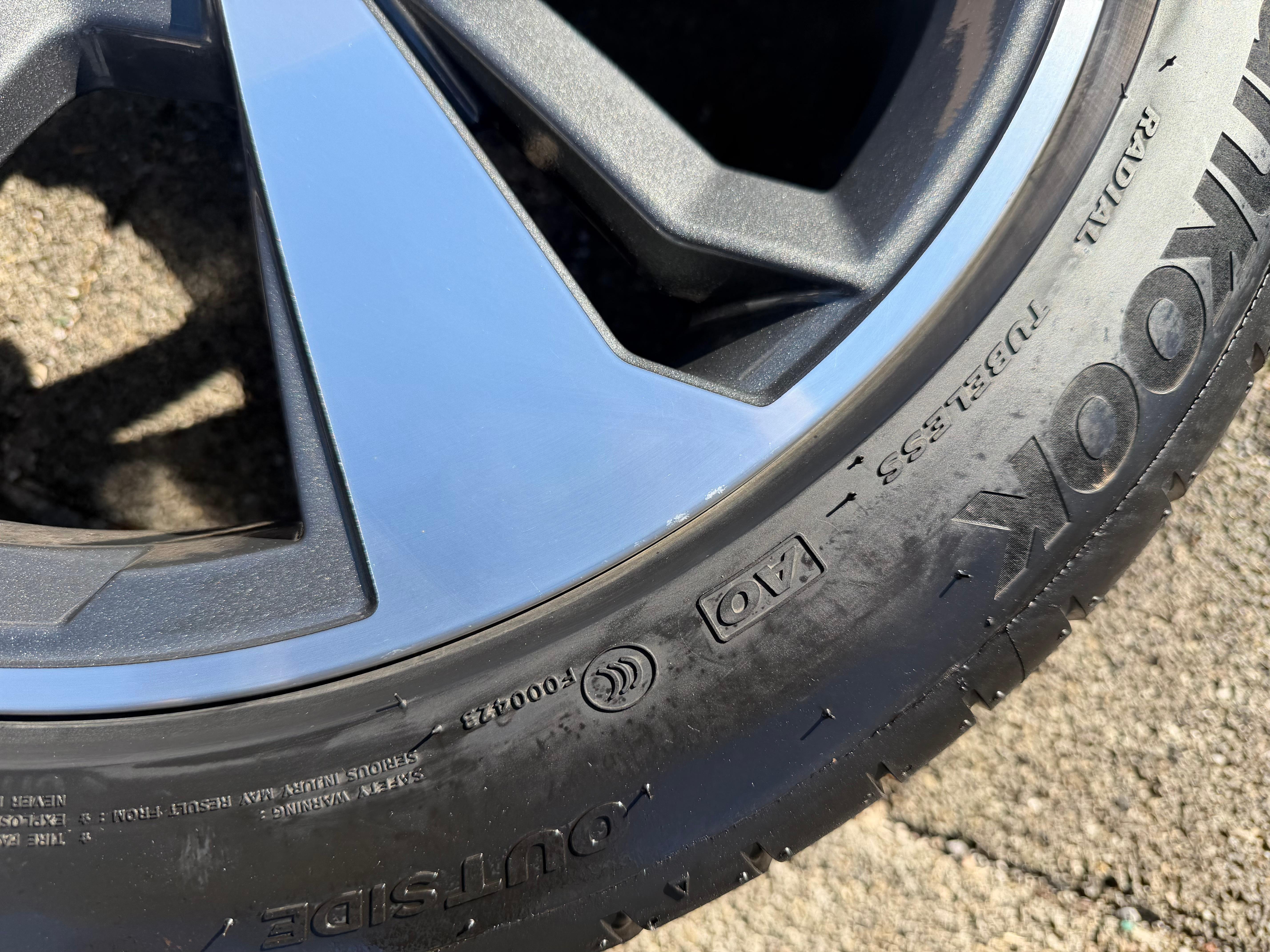 4 originele 18" lichtmetalen zomerwielen Audi A1 City Carver GB 82A601025T 215/45R18 93W