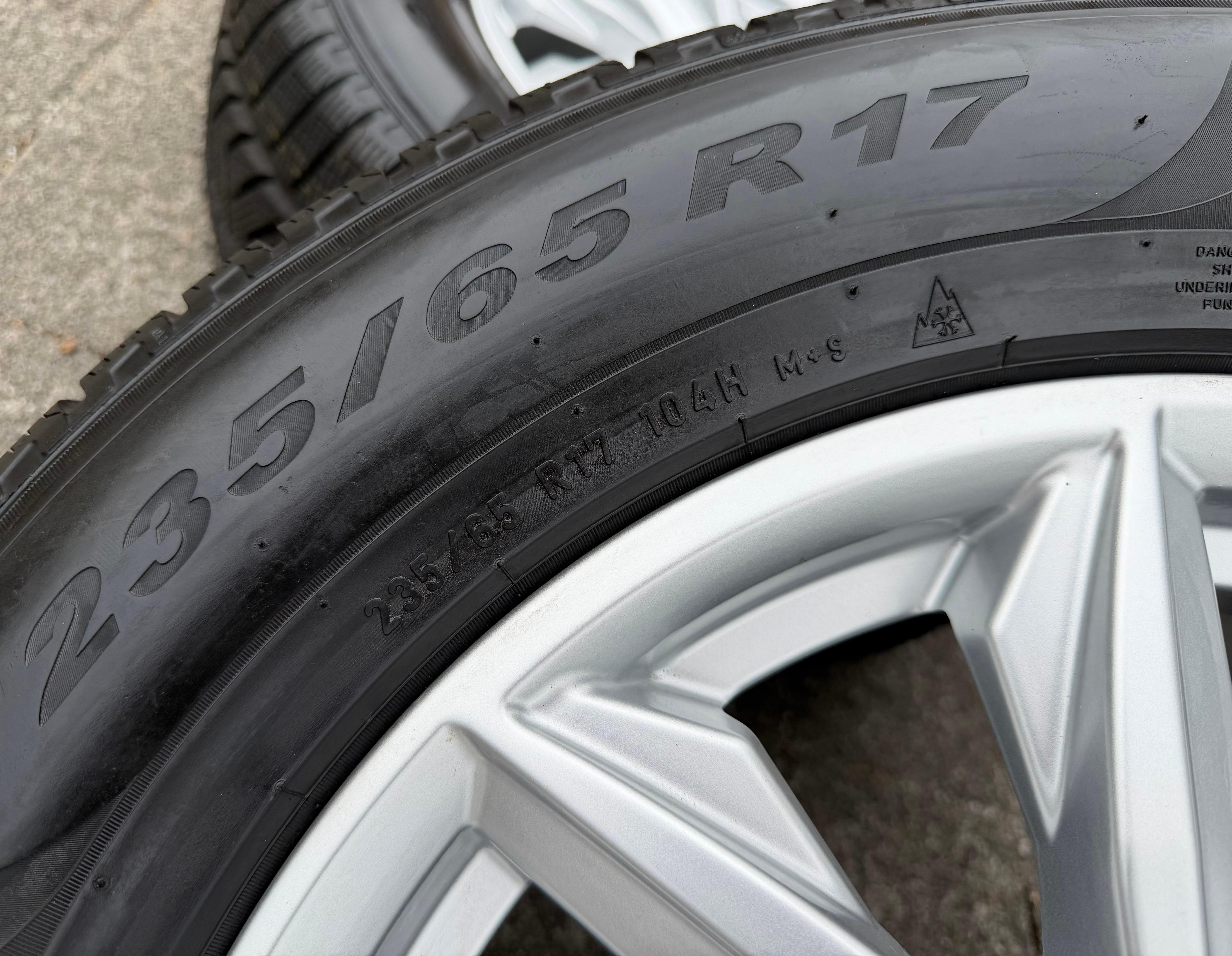 4 Original 17" Alu Winterräder Audi Q5 FY 80A601025J 7x17 ET34 235/65R17 104H NEU