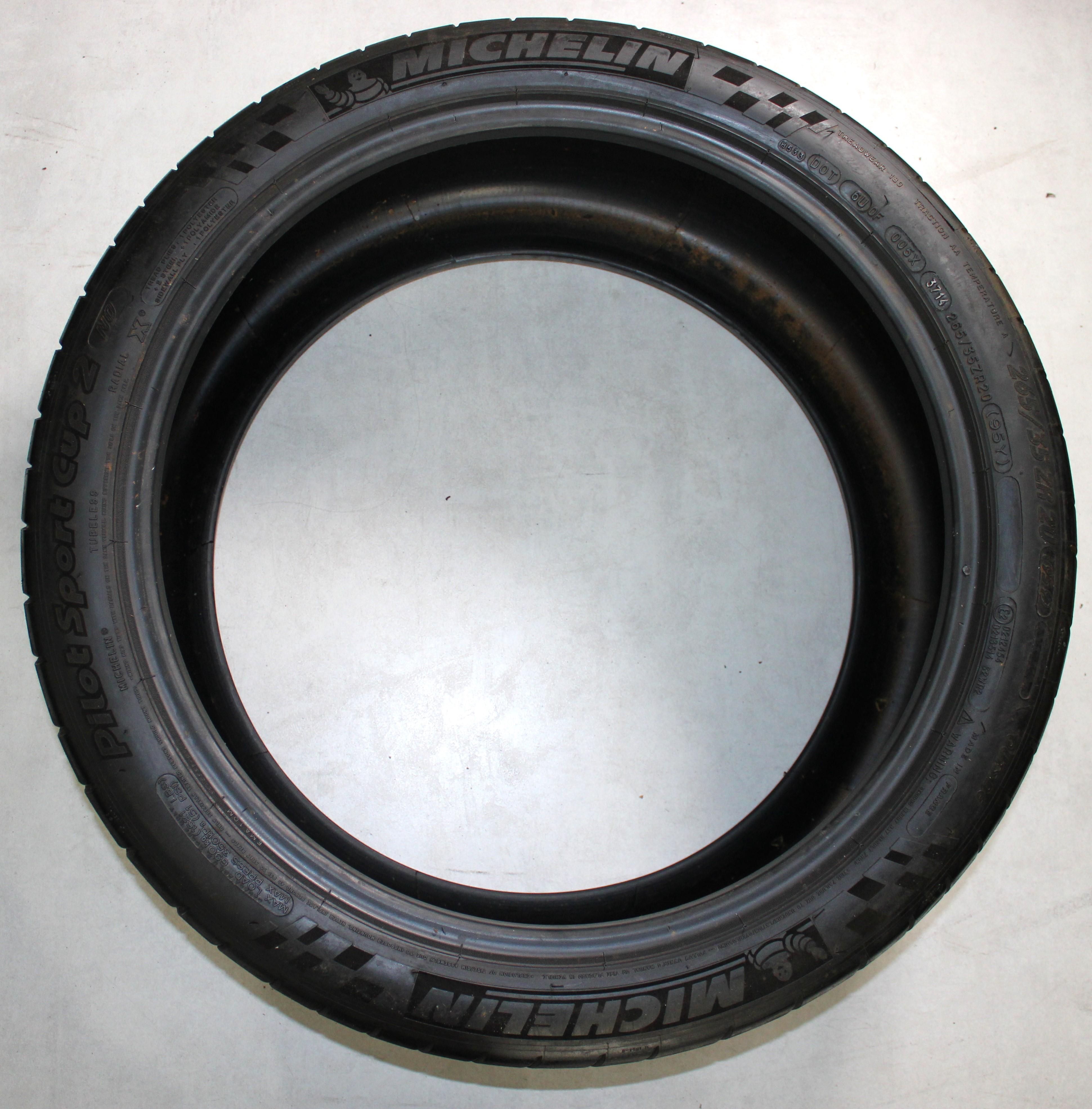 2 x 265/35R20 95Y 2 x 325/30R21 104Y Sommerreifen Michelin Pilot Sport Cup 2 5-5,5mm 2014 N0