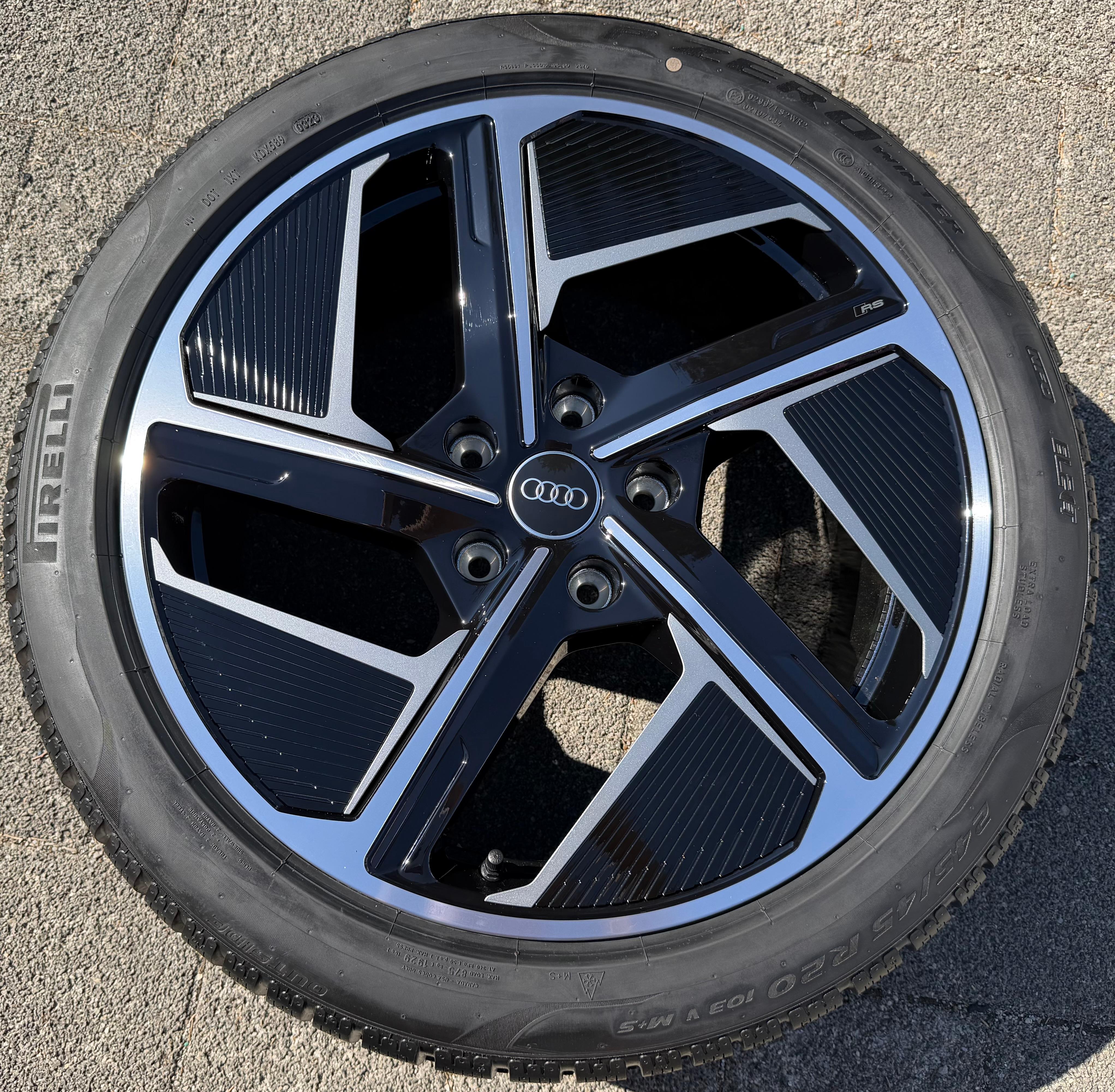 1 X Original 20" Alufelge Felge Audi E-Tron 4J3601025F 9x20 ET54 RDKS NEU