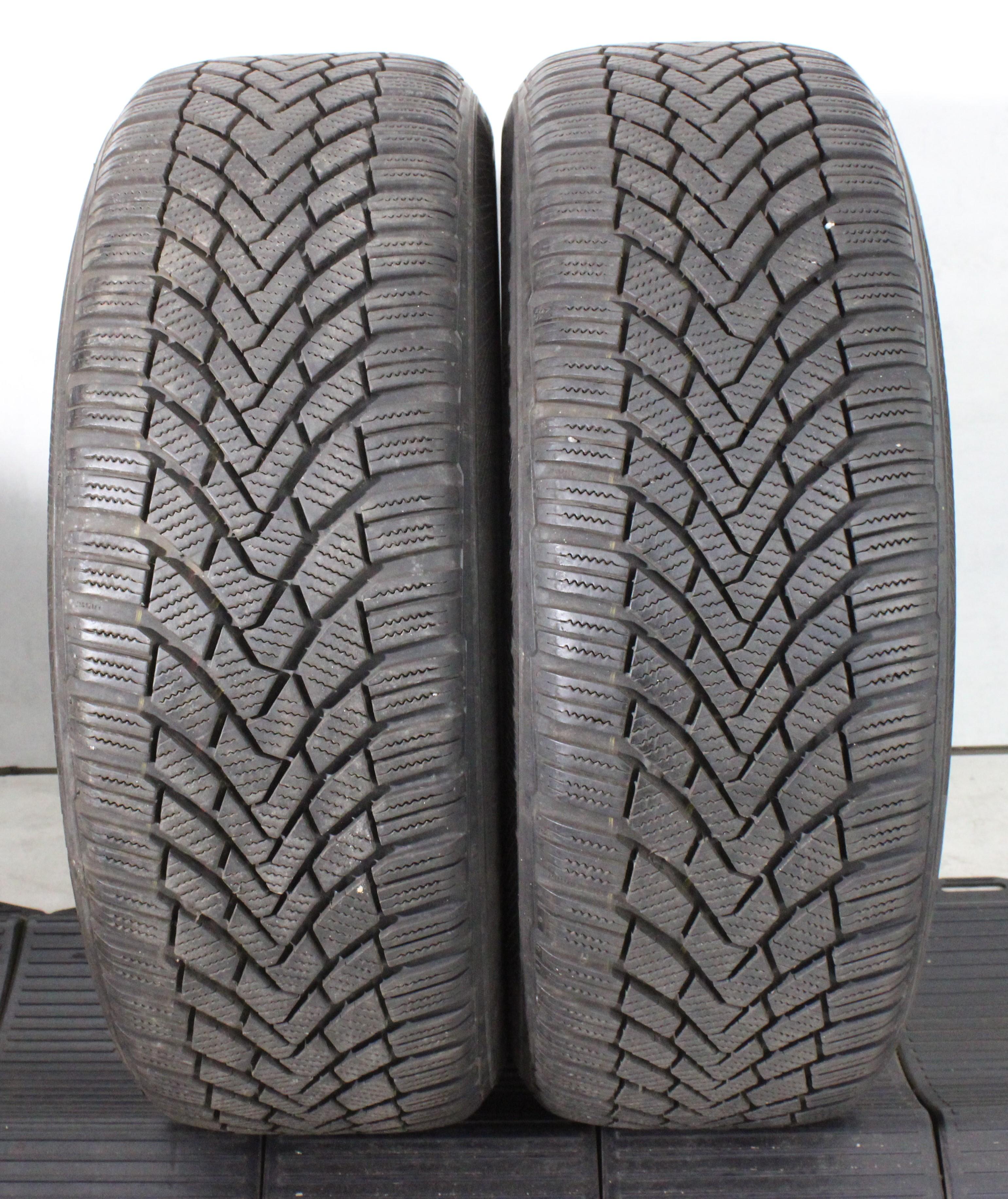 2 x 205/55R16 91H Winterreifen Continental Winter Contact TS850 7-7,5mm 2013