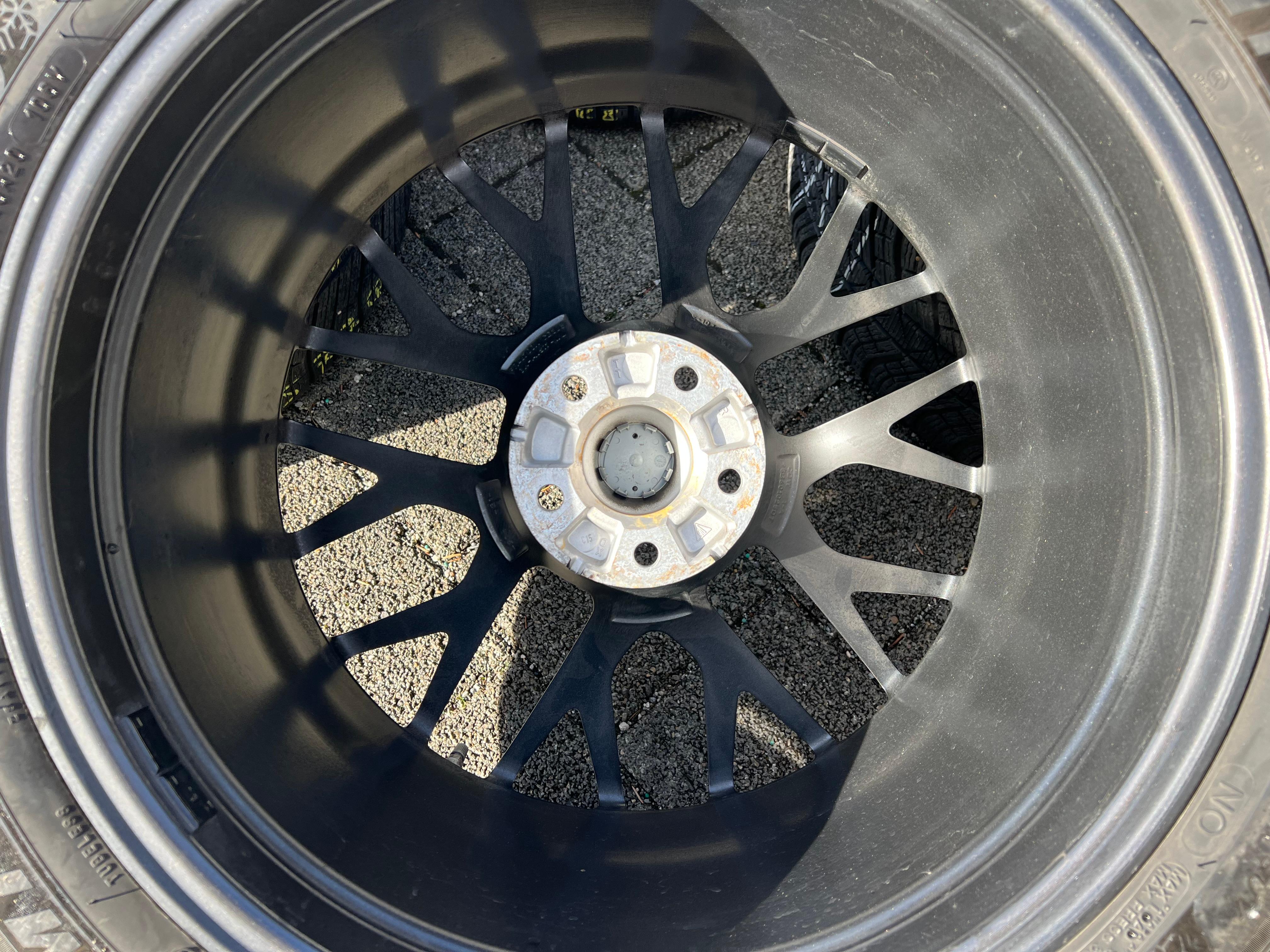 4 ORIGINAL 20" ALU WINTERRÄDER PORSCHE MACAN I & II RS SPYDER FELGEN MICHELIN