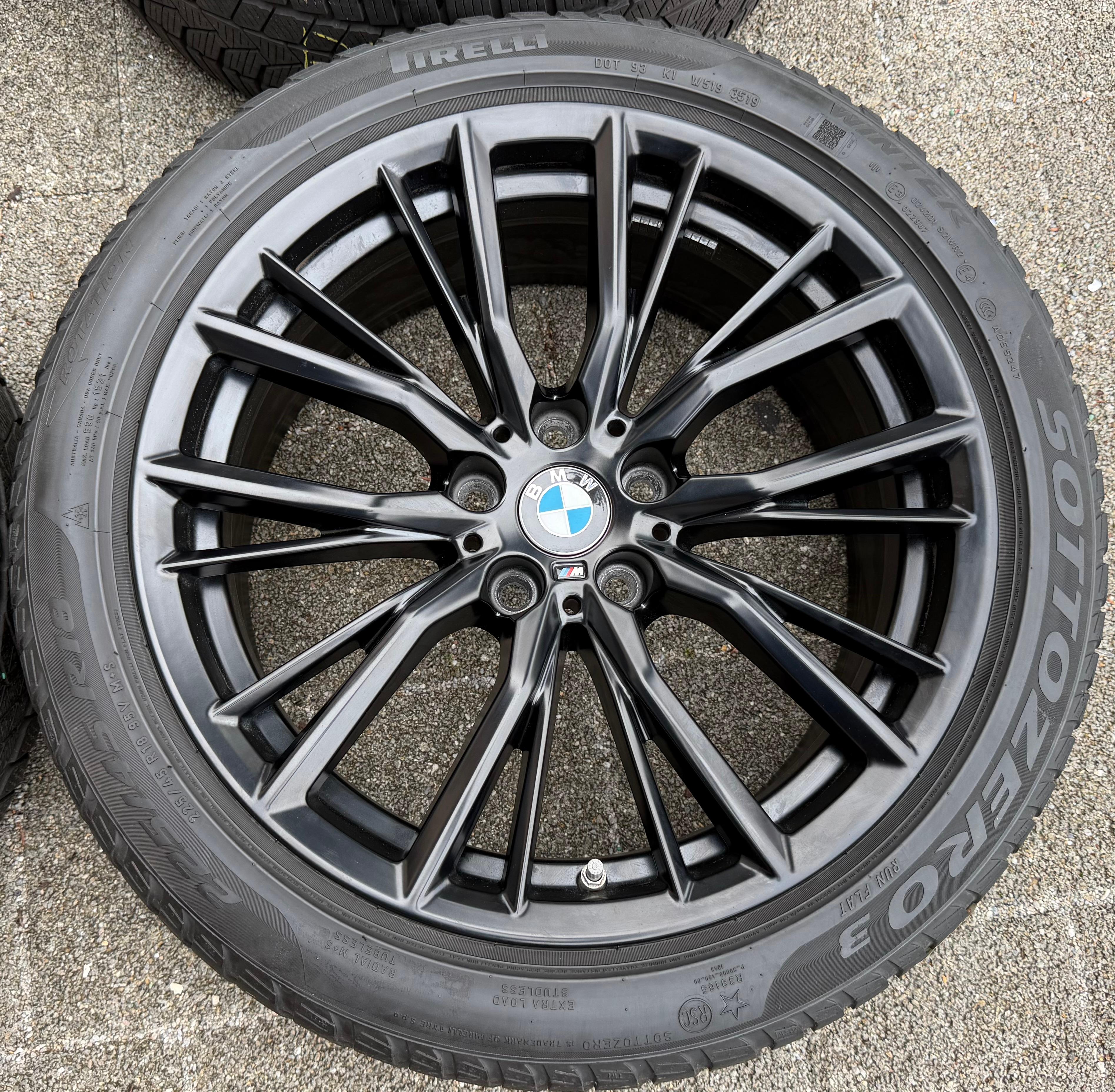 4 Original 18" Alu Winterräder BMW 3ER Reihe G20 G21 4ER G22 G23 2ER G42 M796 RDKS