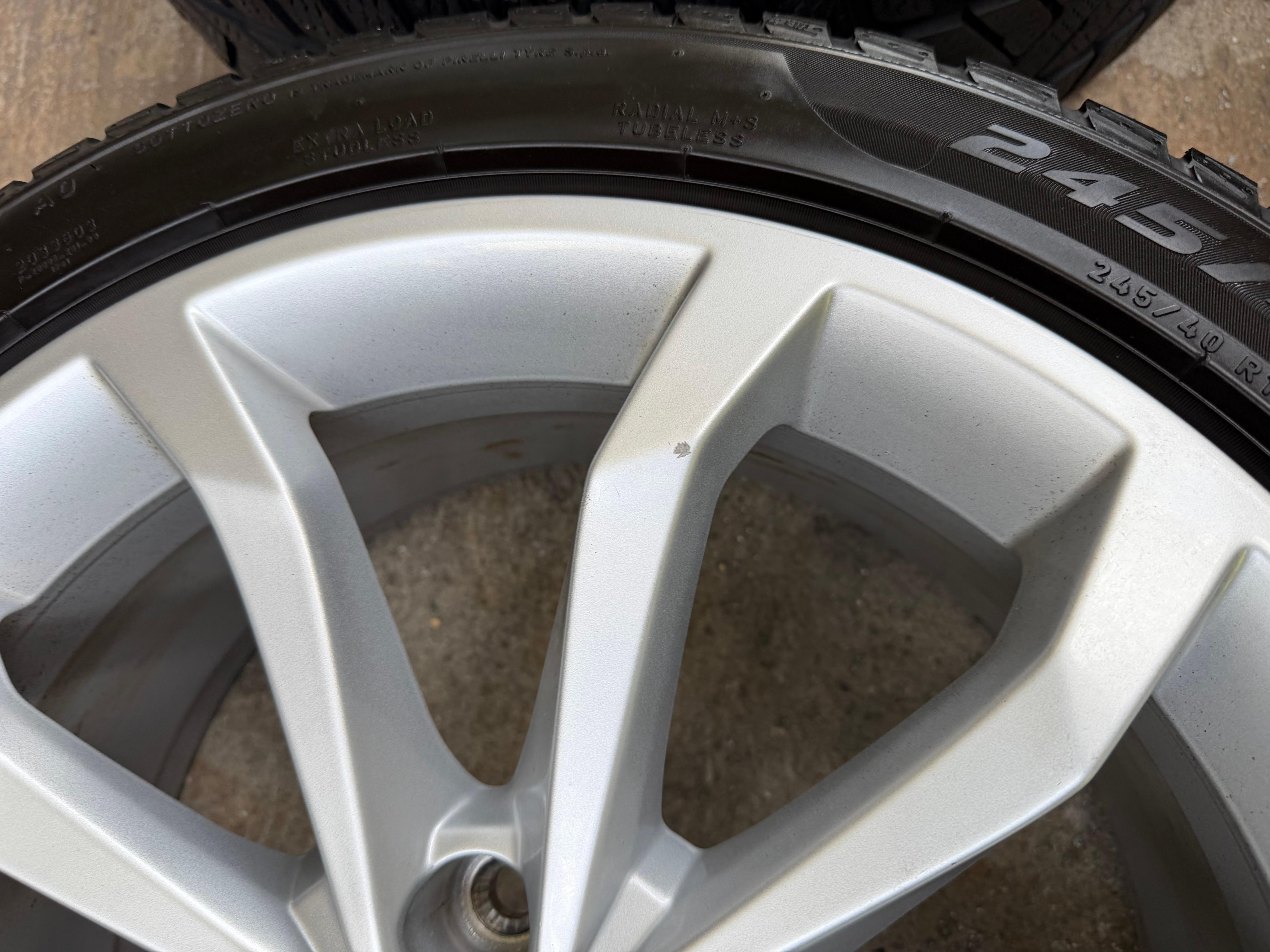4 Original 18" Alu Winterräder Audi A4 S4 8W B9 8W0601025H 245/40R18 97V 2020