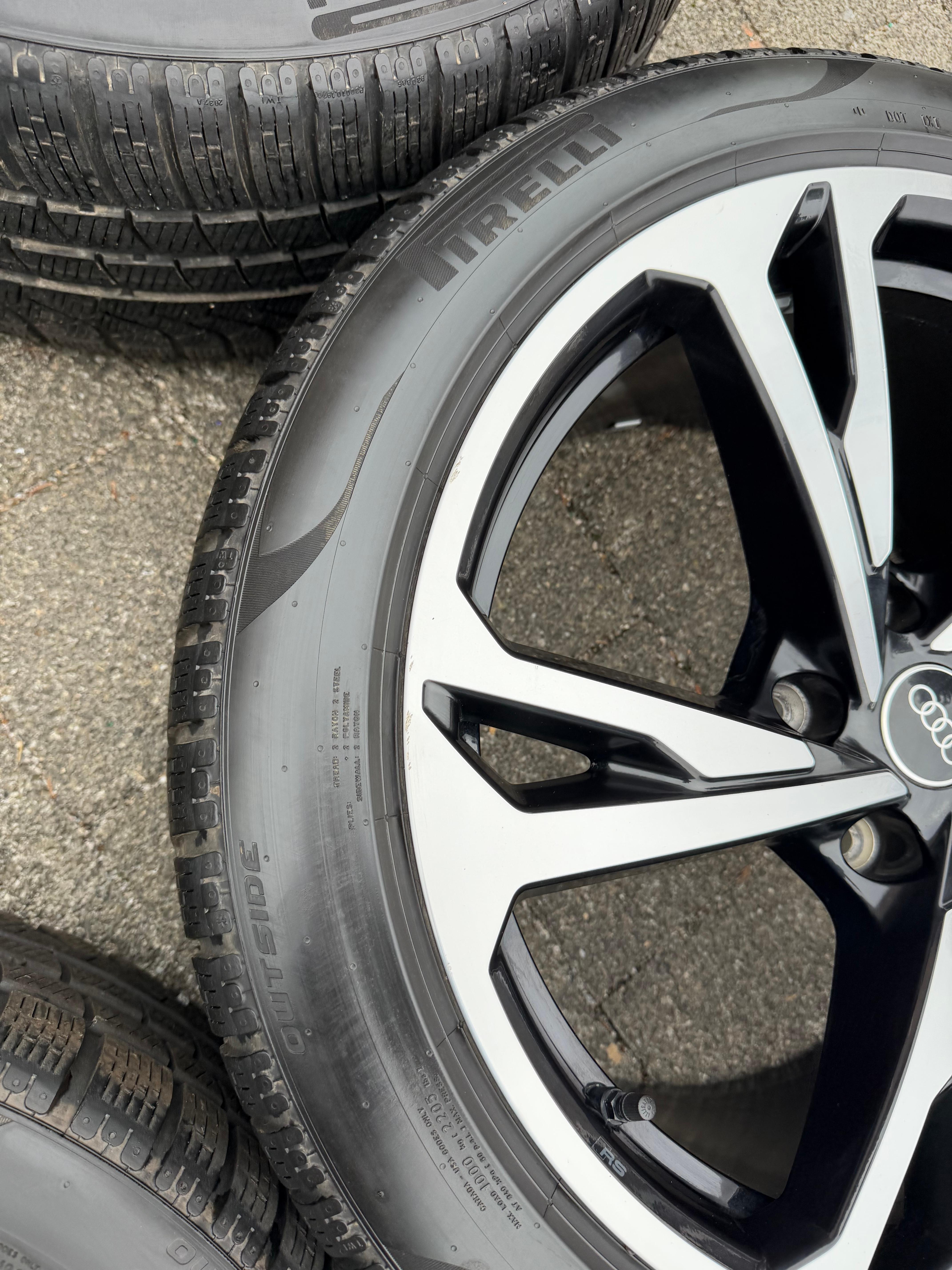 4 ORIGINAL 20" ALUFELGEN AUDI E-TRON GT RS 4J3601025AL 4J3601025AM TOP FREIHAUS