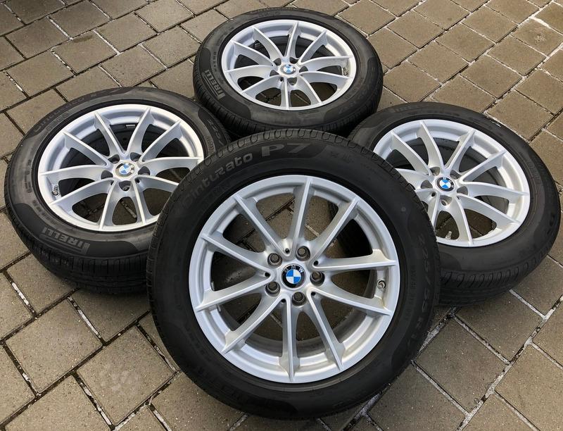 4 CERCHI IN ALLUMINIO ORIGINALI DA 17" BMW SERIE 5 G30 G31 SERIE 6 G32 RDKS STYLING 618 6868217