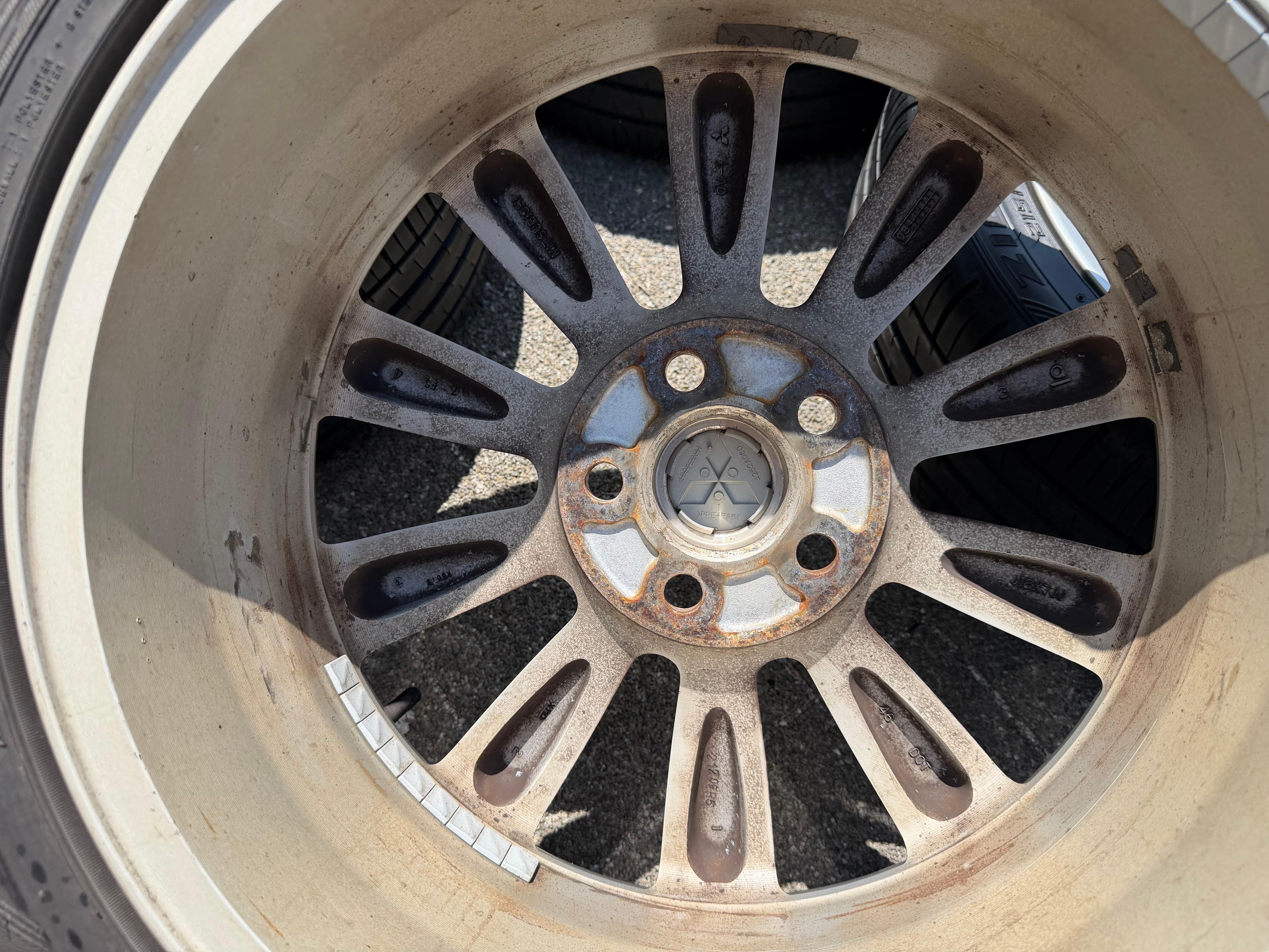 4 Original 18" Alu Sommerräder Mitsubishi Lancer CX 215/45R18 93W FALKEN