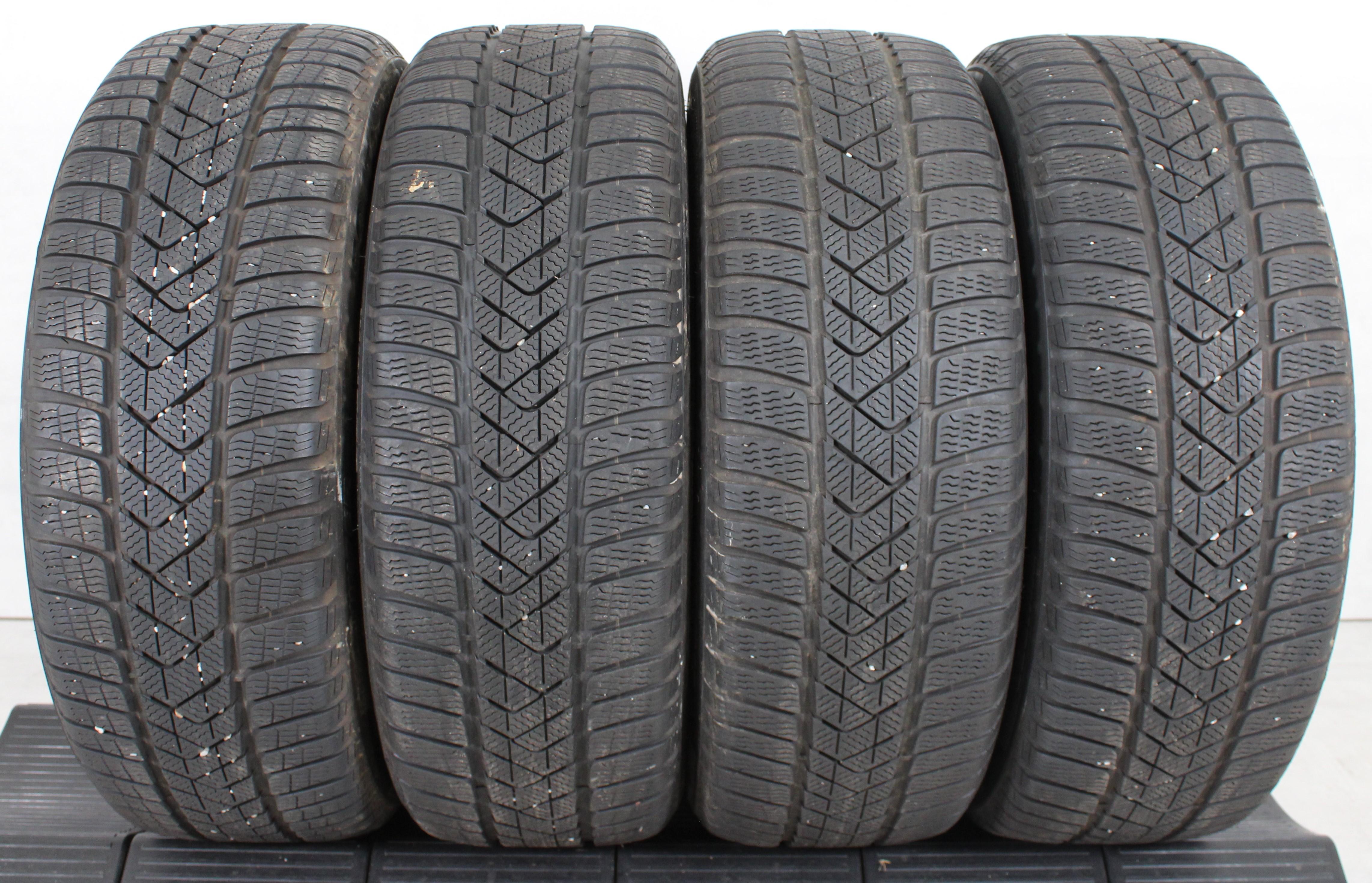4 x 225/45R19 96V Winterreifen Pirelli Sottozero 3 Runflat 6,5mm 2020 *
