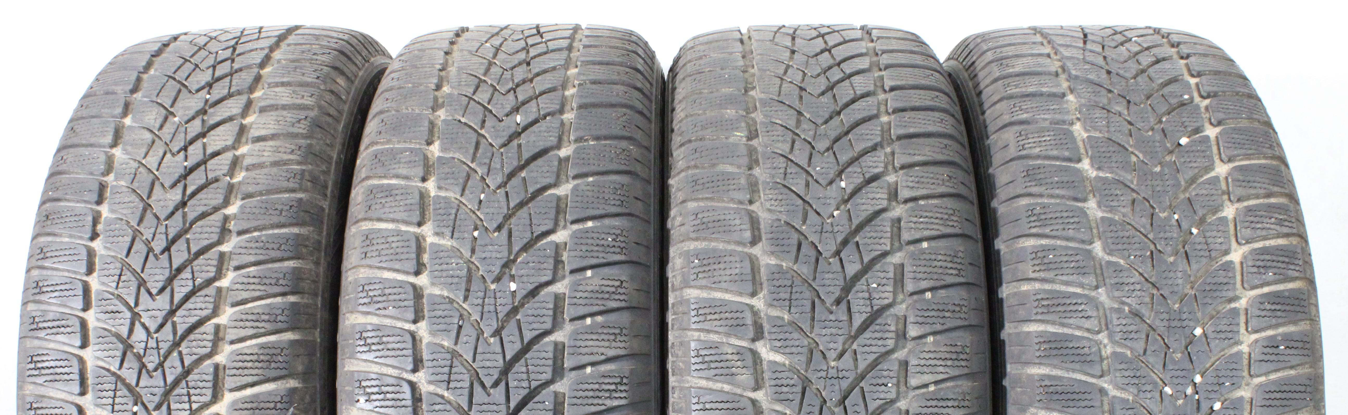 4 x 205/55R16 91H pneumatici invernali Dunlop SP Winter Sport 4D 5-5,5mm 3x2019/1x2020
