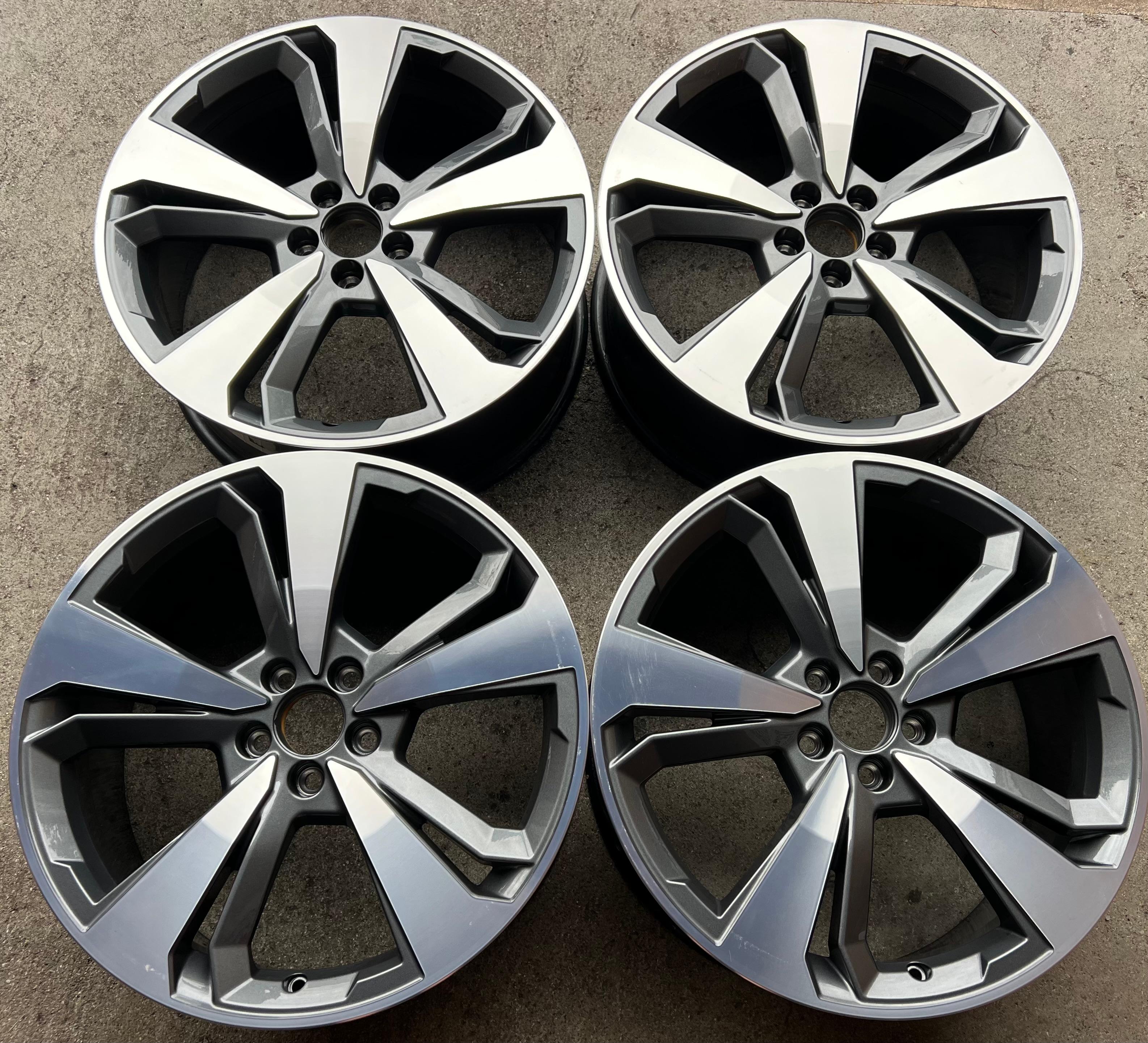 4 ORIGINAL 18" ALUFELGEN AUDI A1 CITY CARVER GB GBH 82A601025T 7,5x18 ET43