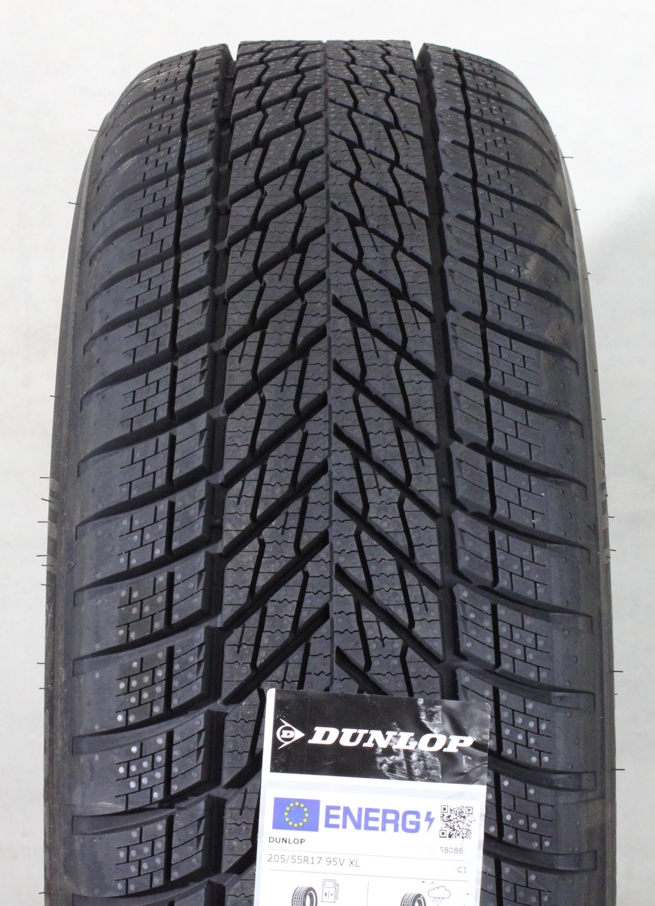 1 x 205/55R17 95V Pneumatico invernale Dunlop Winter EV 2025 XL NUOVO