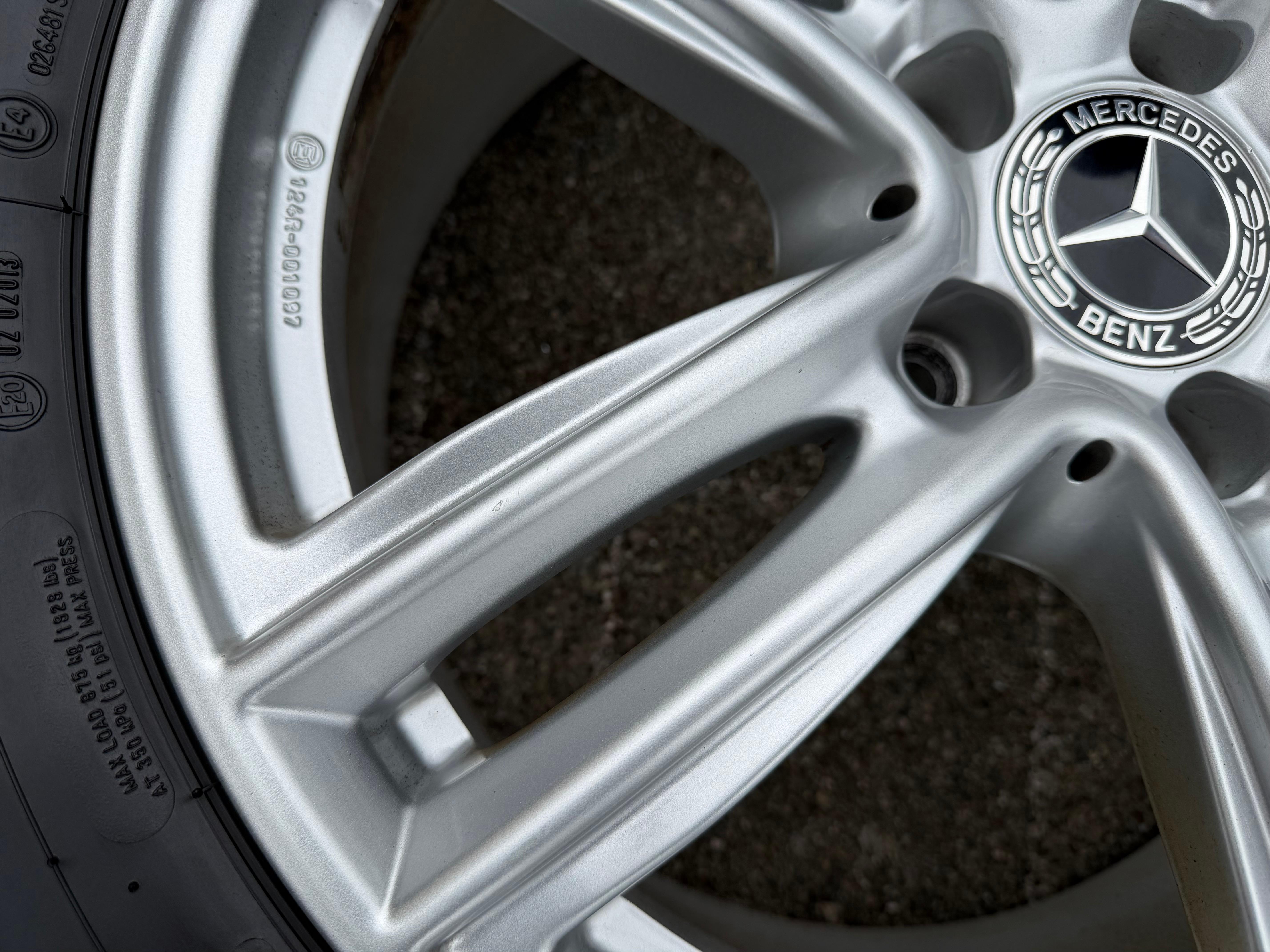 4 ALU 18" WINTERRÄDER MERCEDES GLC GLC-COUPE 204X W253 235/60R18 103H RDKS 2023