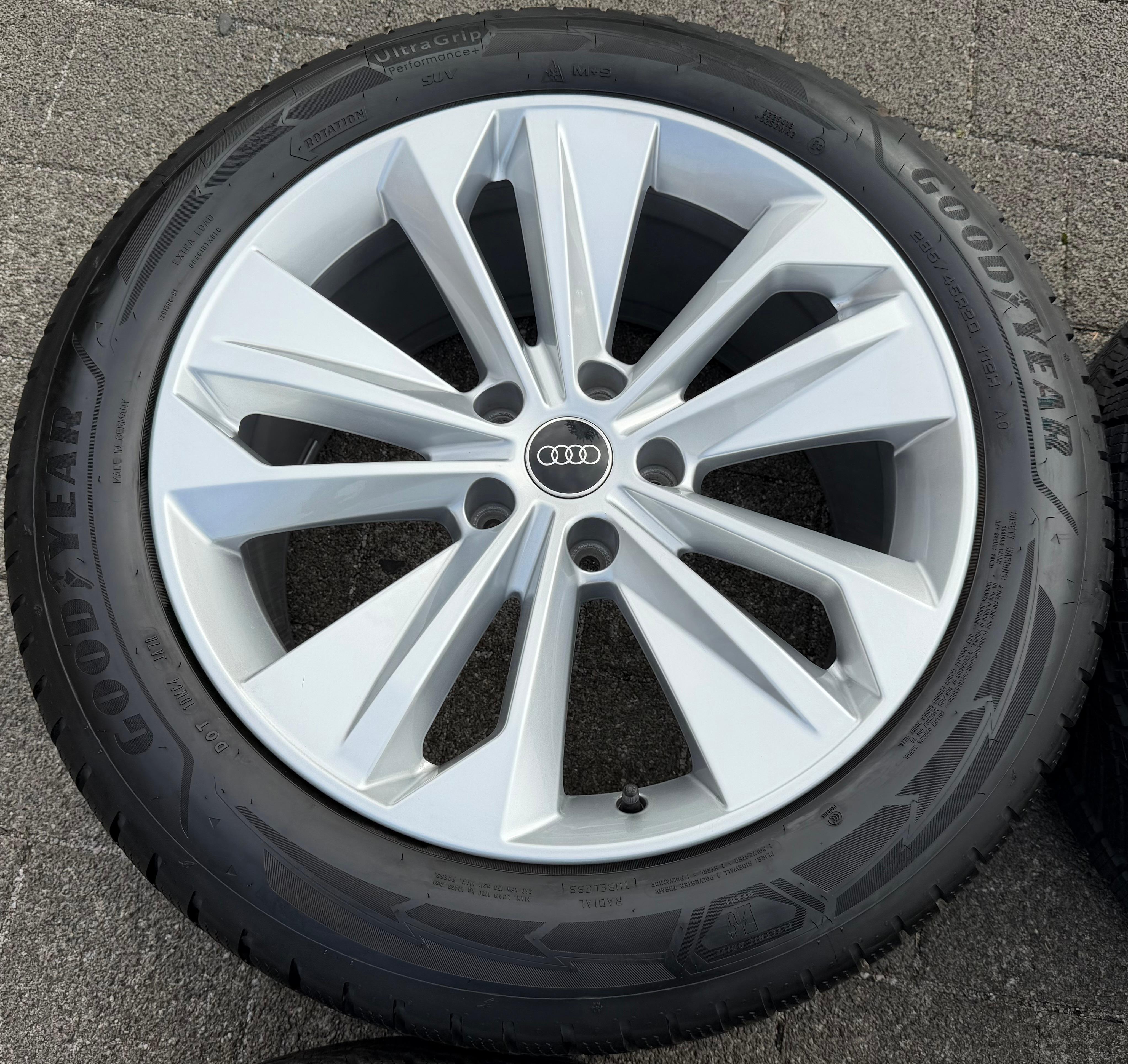 4 ORIGINAL ALU 20" WINTERRÄDER AUDI Q6 SQ6 E-TRON GF 255/50R20 109V 285/45R20 112V
