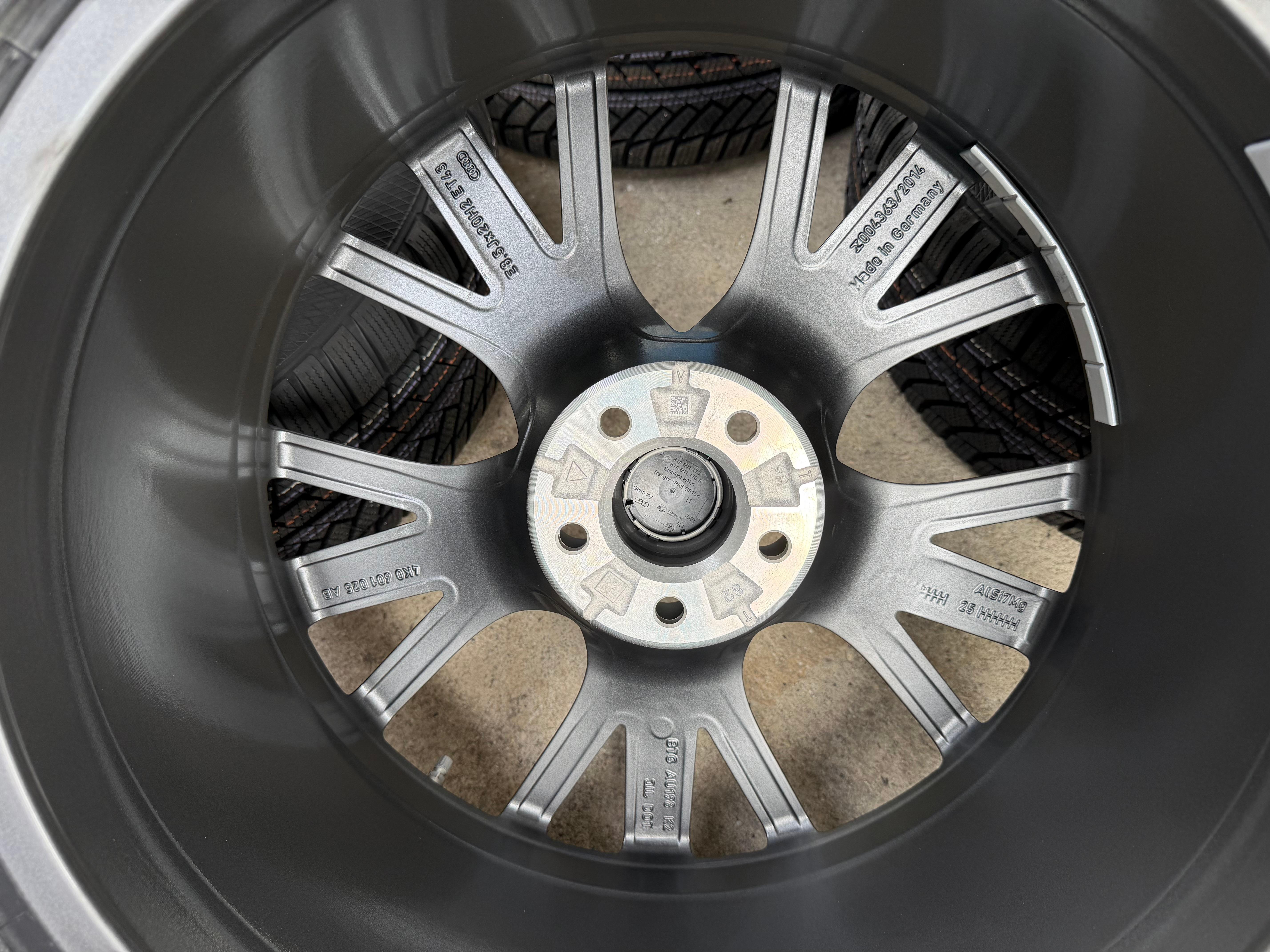 4 Original 20" Alu Winterräder Audi A6 S6 C8 4K F2 4K0601025AB 255/40R20 101W Continental NEU