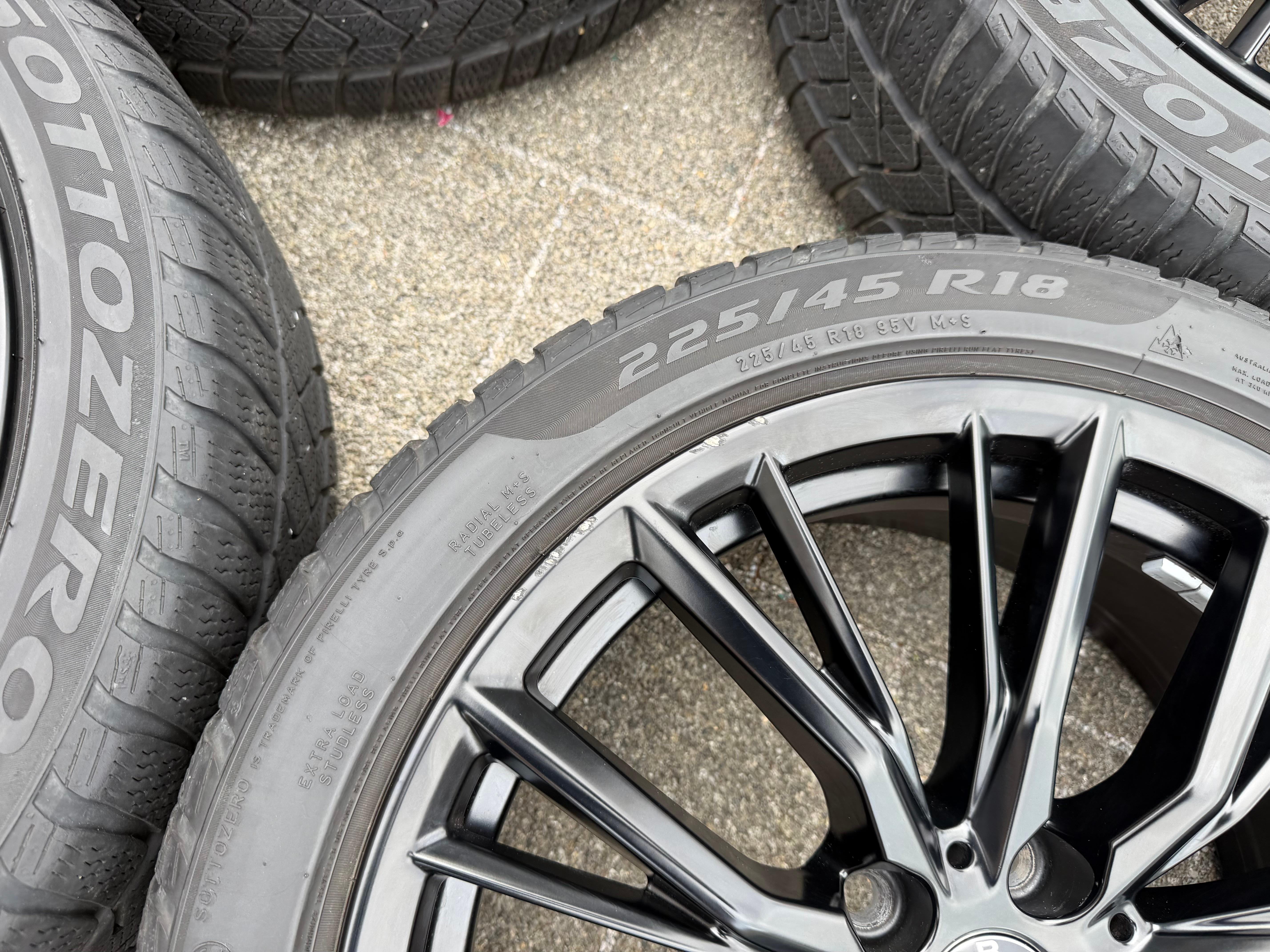 4 Original 18" Alu Winterräder BMW 3ER Reihe G20 G21 4ER G22 G23 2ER G42 M796 RDKS