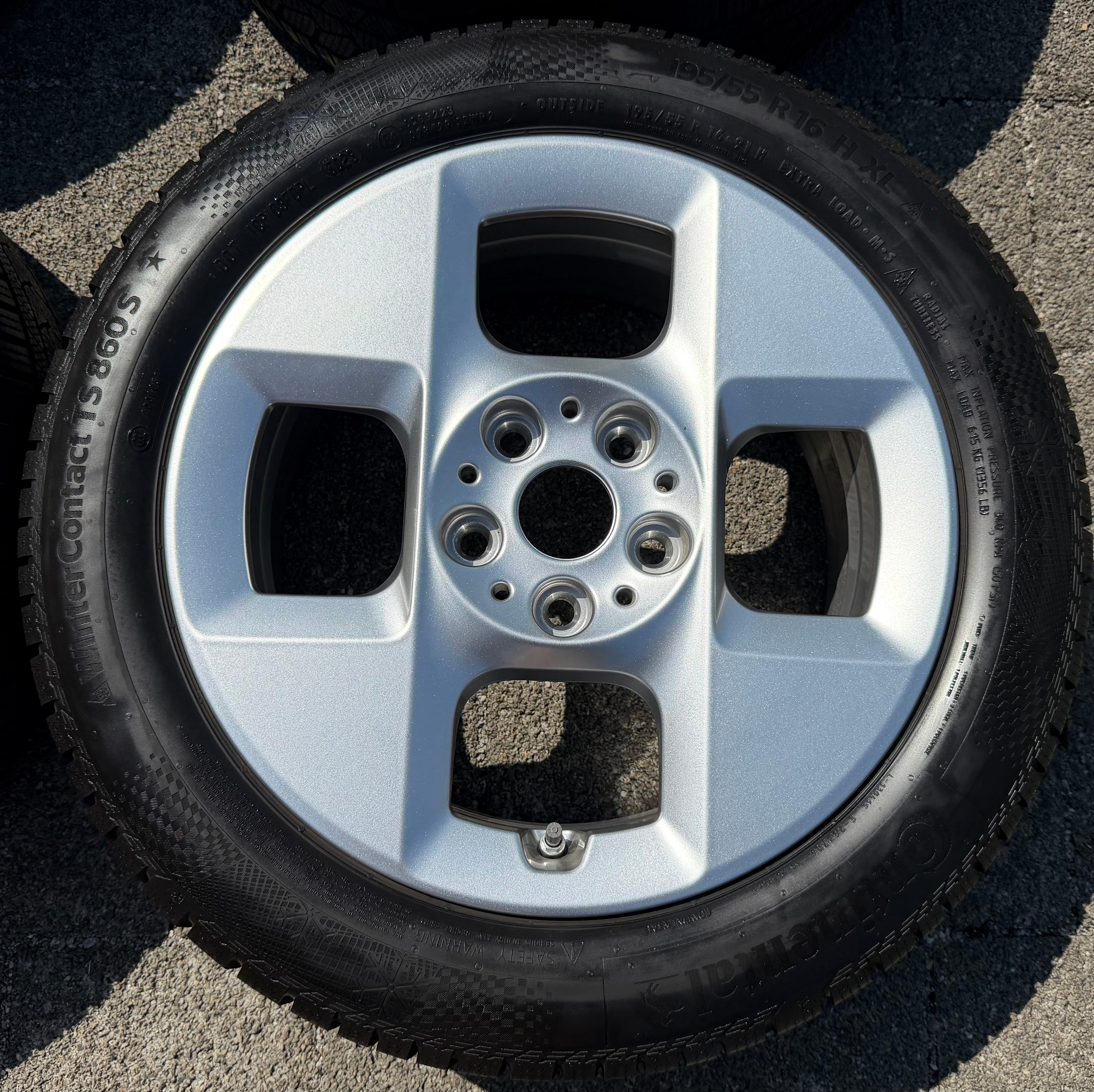 4 Original Alu Winterräder Mini F65 F66 F67 5A3E635 4-Square-Spoke 955 RDKS