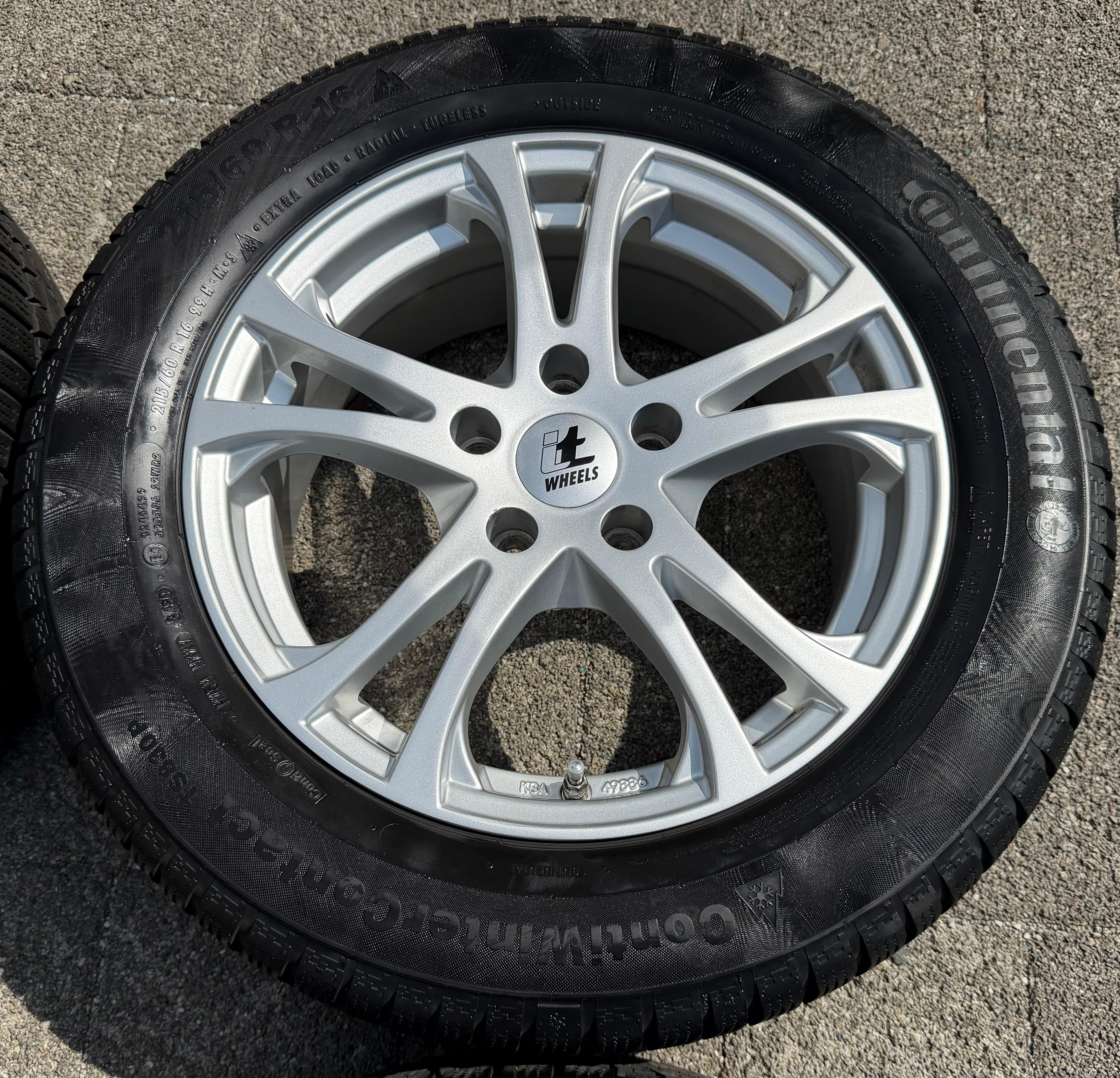 4 Alu Winterräder VW Passat T-Roc Bus T4 Sharan Seat Ateca Alhambra Skoda Superb Octavia