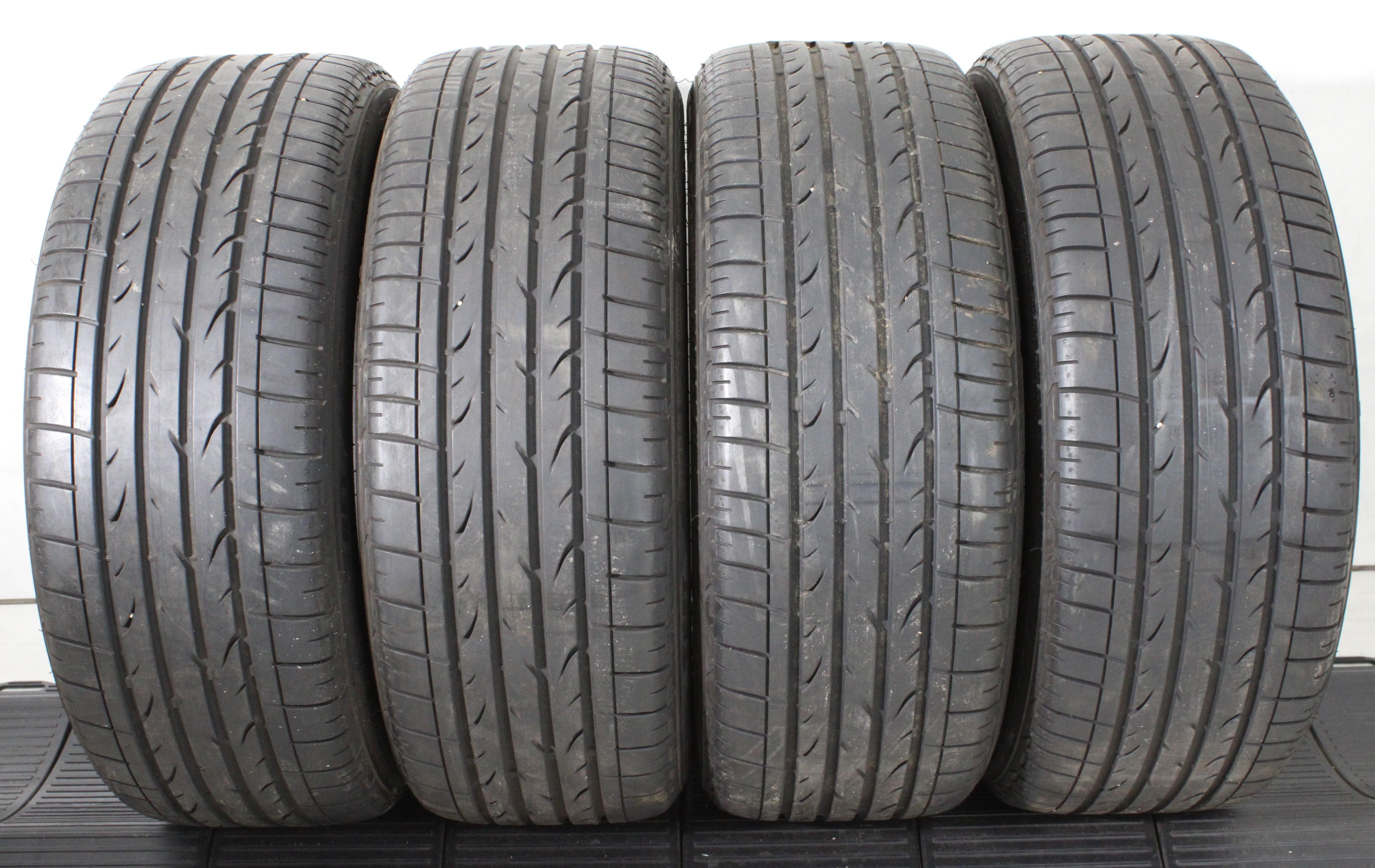 4 neumáticos de verano Bridgestone Dueler H/P Sport 225/50R17 94H * Runflat 2x5-5,5 mm/2x5,5-6 mm, 2013