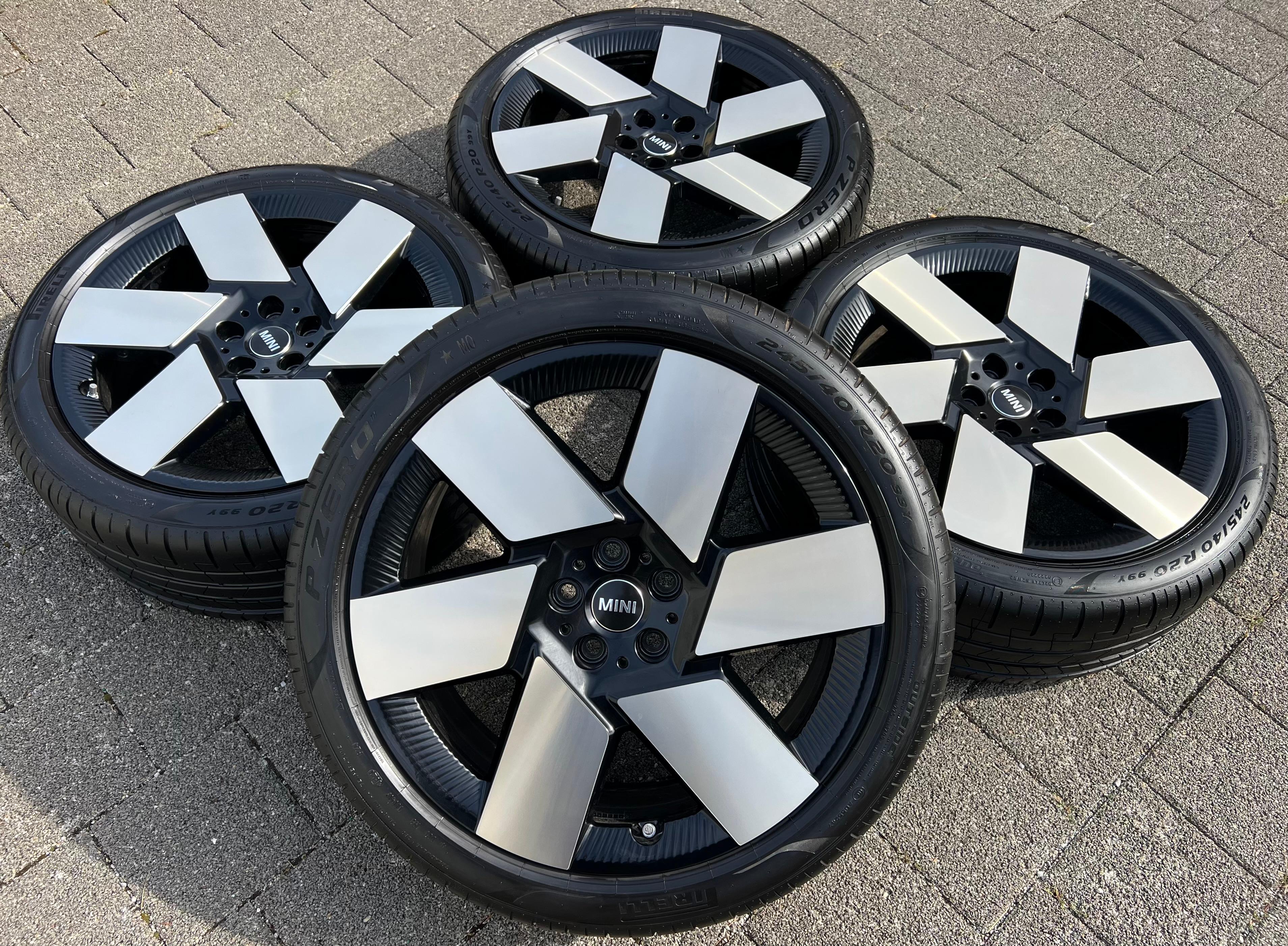 4 ORIGINAL 20" ALU SOMMERRÄDER MINI COUNTRYMAN U25 5A269E4 245/40R20 99Y FREIHAUS