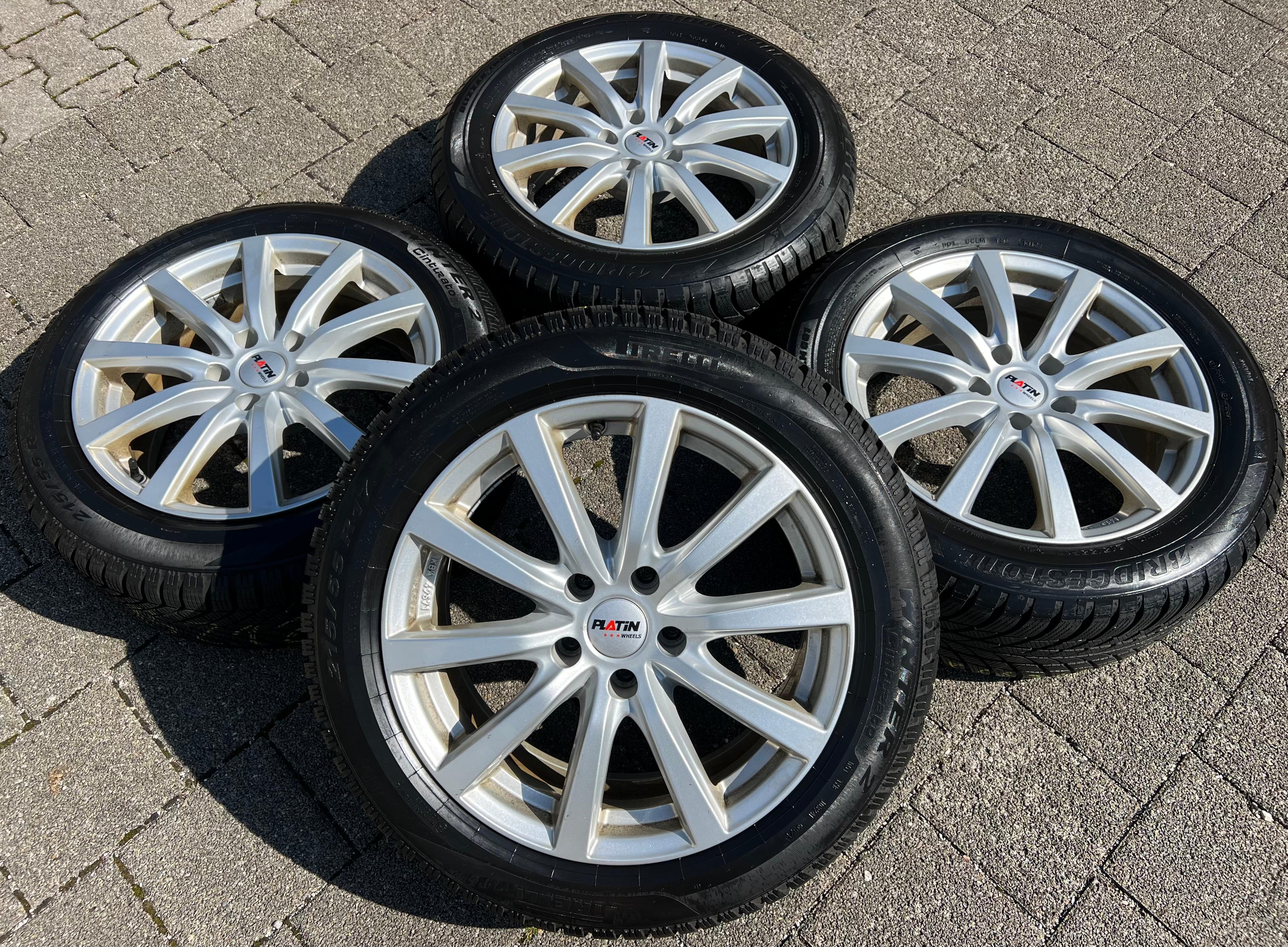 17" ALU WINTERRÄDER VW PASSAT 3G TOURAN II SEAT ATECA SKODA SUPERB KODIAQ AUDI Q2