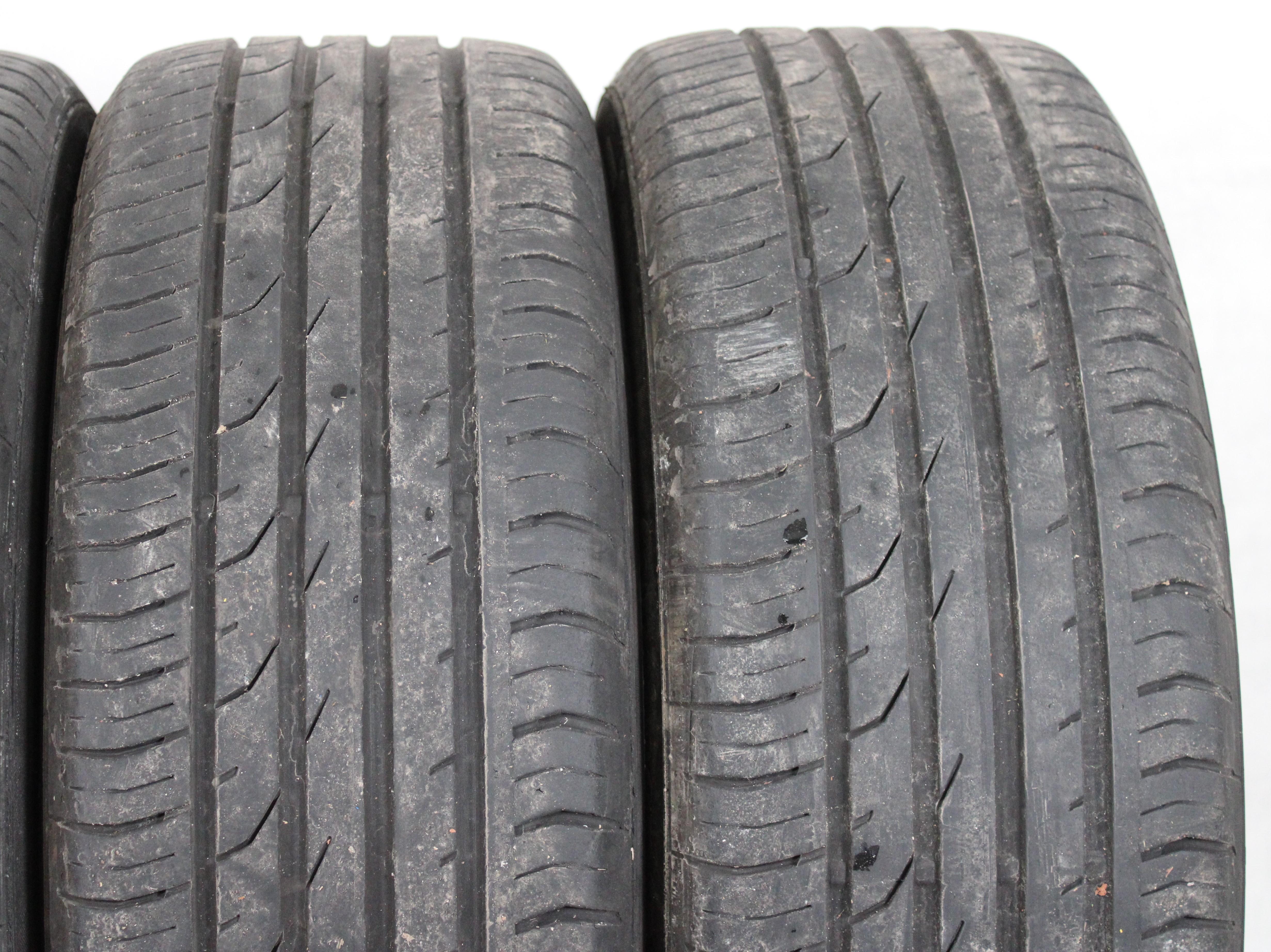 4 x 215/55R17 94V Sommerreifen Continental Premium Contact 2 5,5-6mm 2015