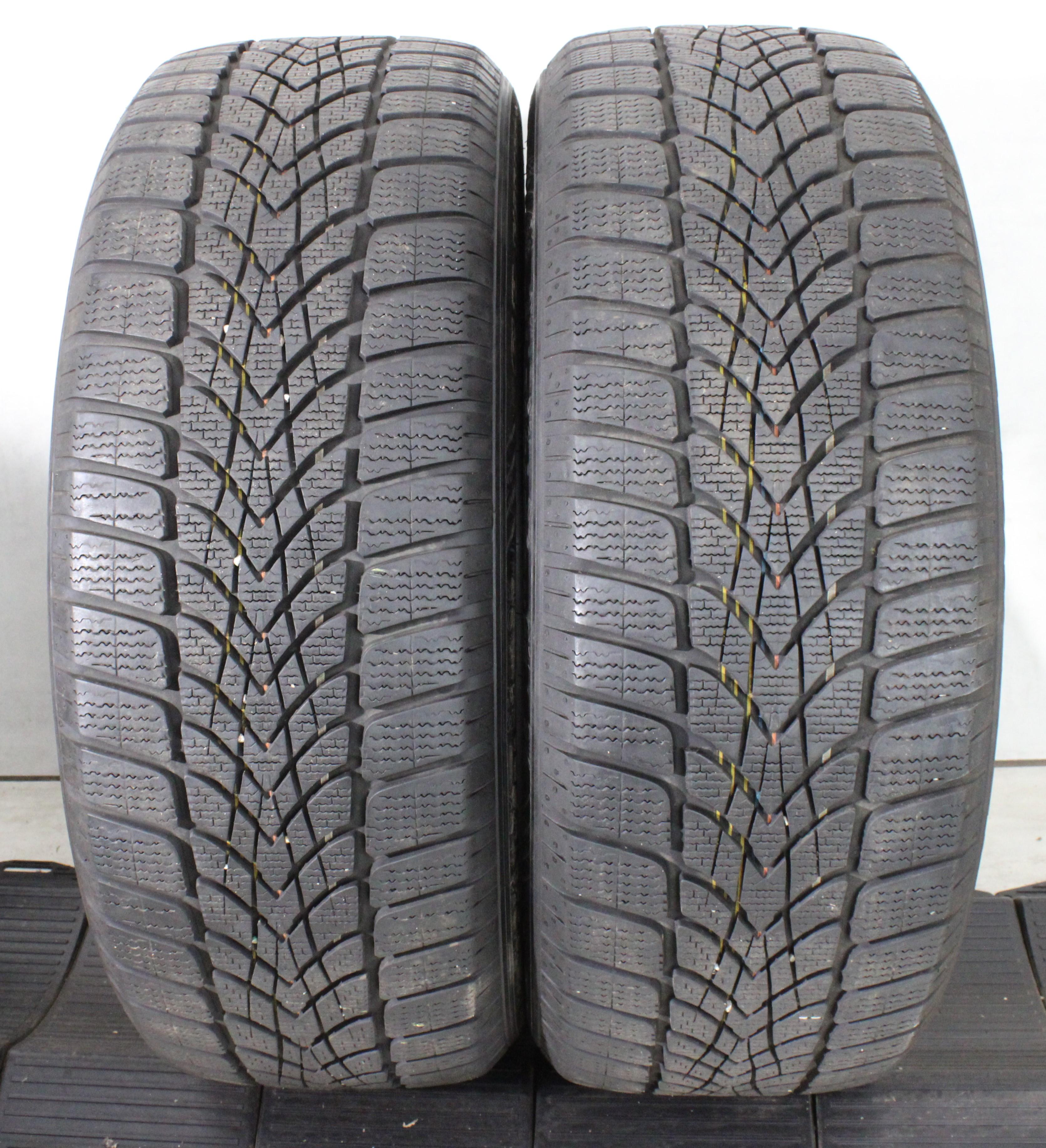 2 x 235/55R19 101V Winterreifen Dunlop SP Winter Sport 4D N0 6,5mm 2021