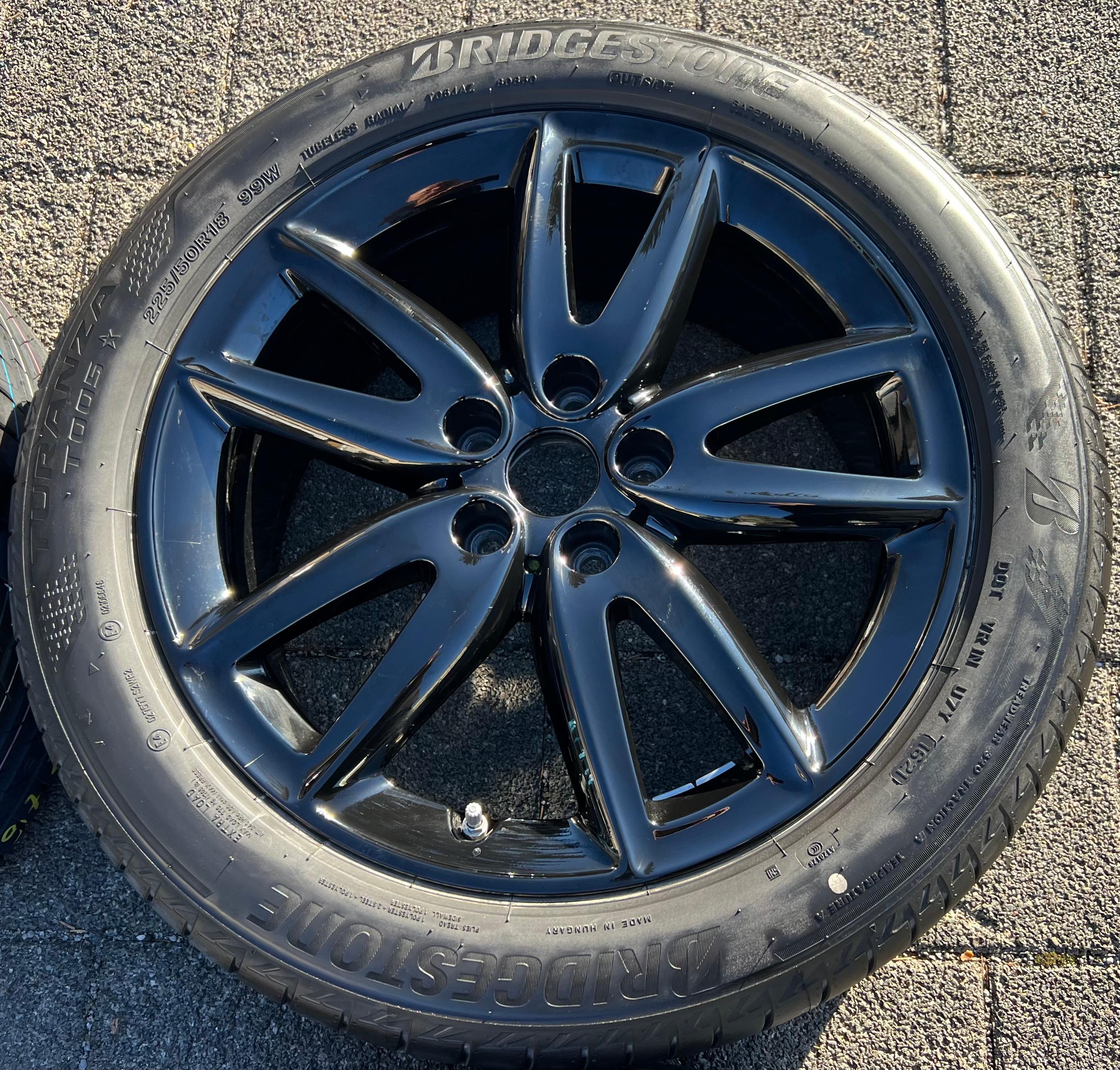 4 ORIGINELE 18" ALUMINIUM ZOMERWIELEN MINI F60 6888851 225/50R18 99W RDKS GRATIS LEVERING