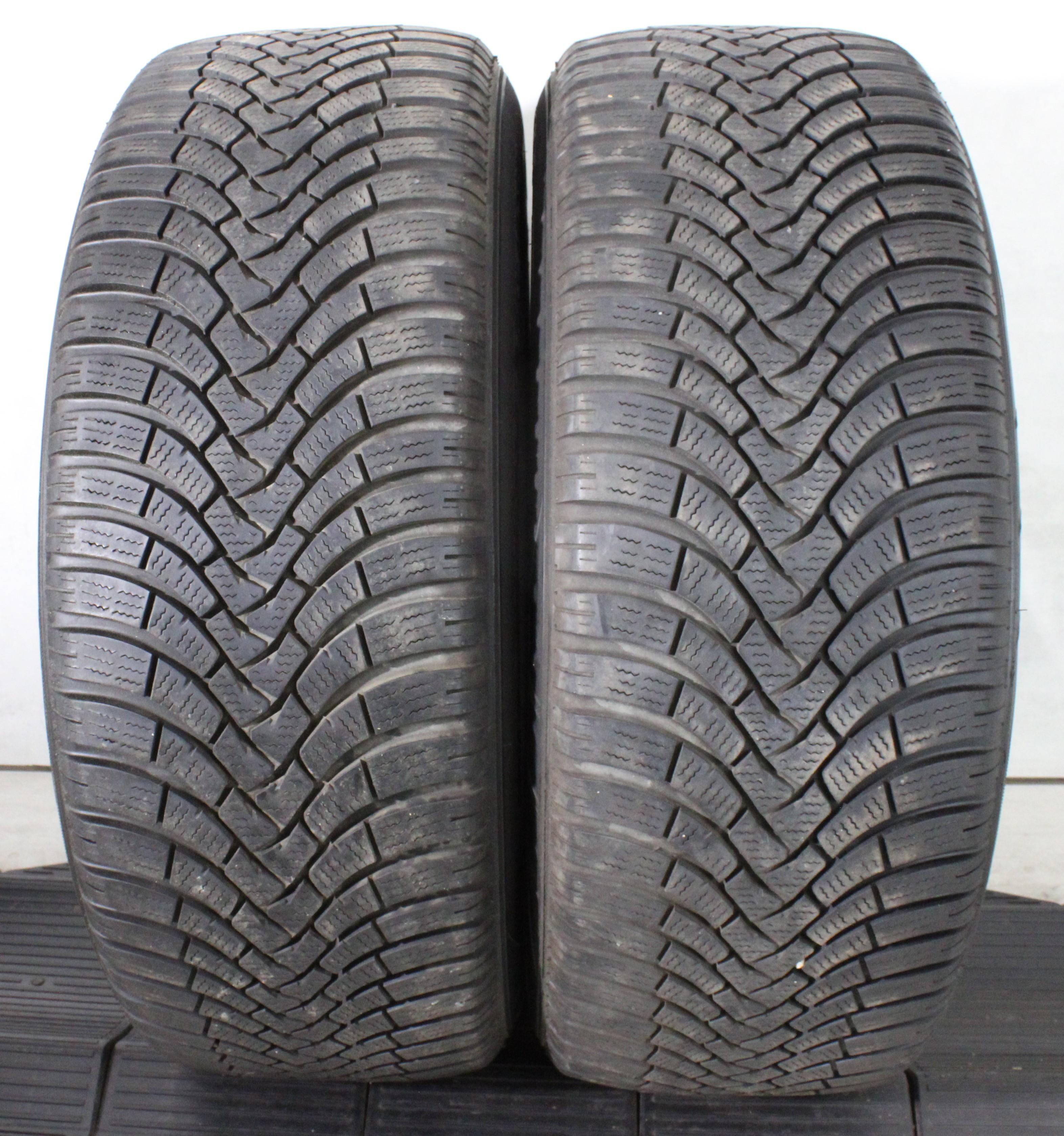 2 x 255/55R19 111V Winterreifen Falken Eurowinter HS01 SUV 6-6,5mm 2019 XL