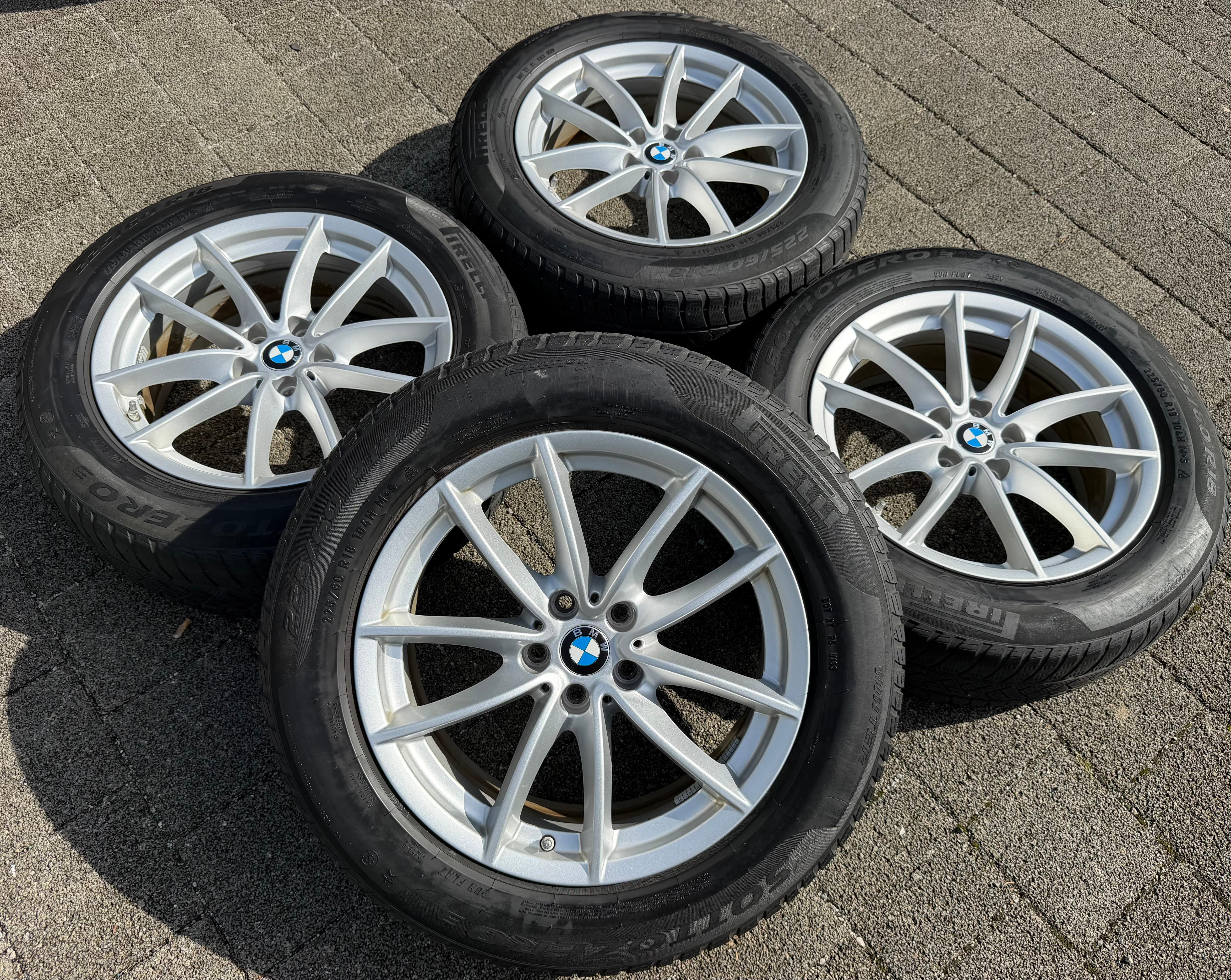 4 ORIGINAL 18" ALUFELGEN BMW X3 G01 X4 G02 STYLING 618 6880047 RDKS 7x18 ET22