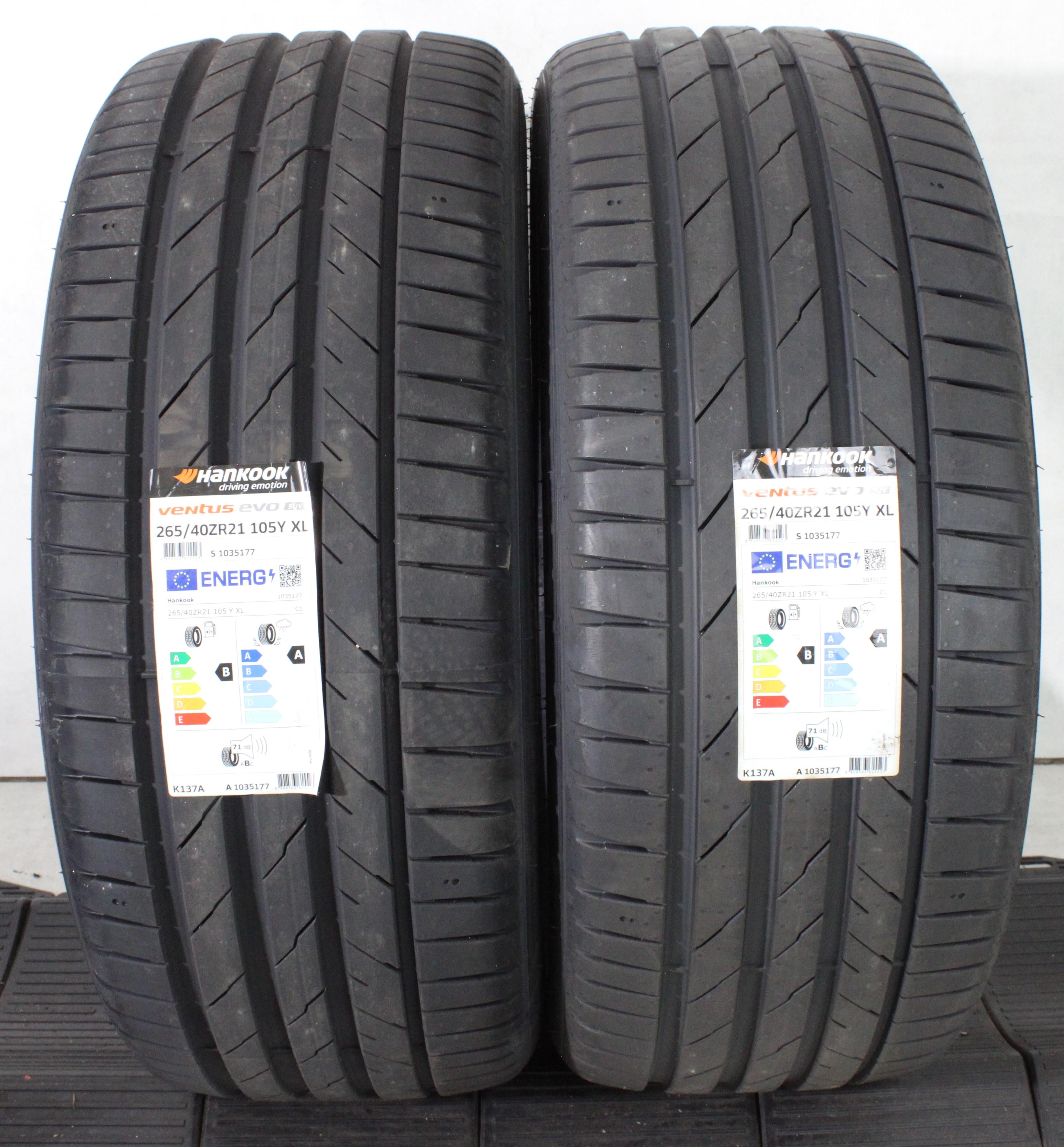 2 x 265/40R21 105Y Sommerreifen Hankook Ventus Evo SUV 2024 NEU