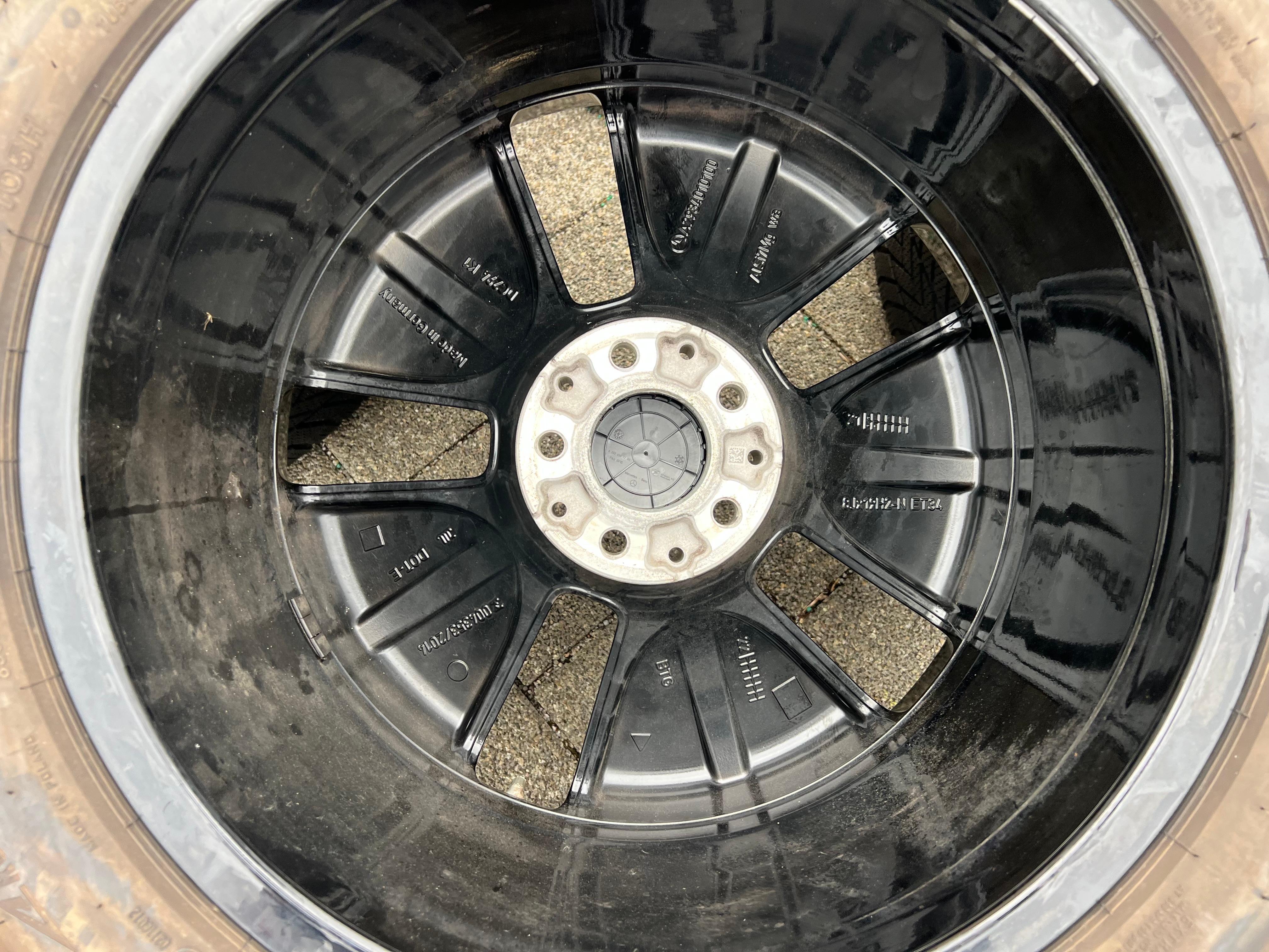 4 CERCHI IN LEGA ORIGINALI DA 19" MERCEDES BENZ EQC 293 A2934010100 RDKS 7,5x19 ET34