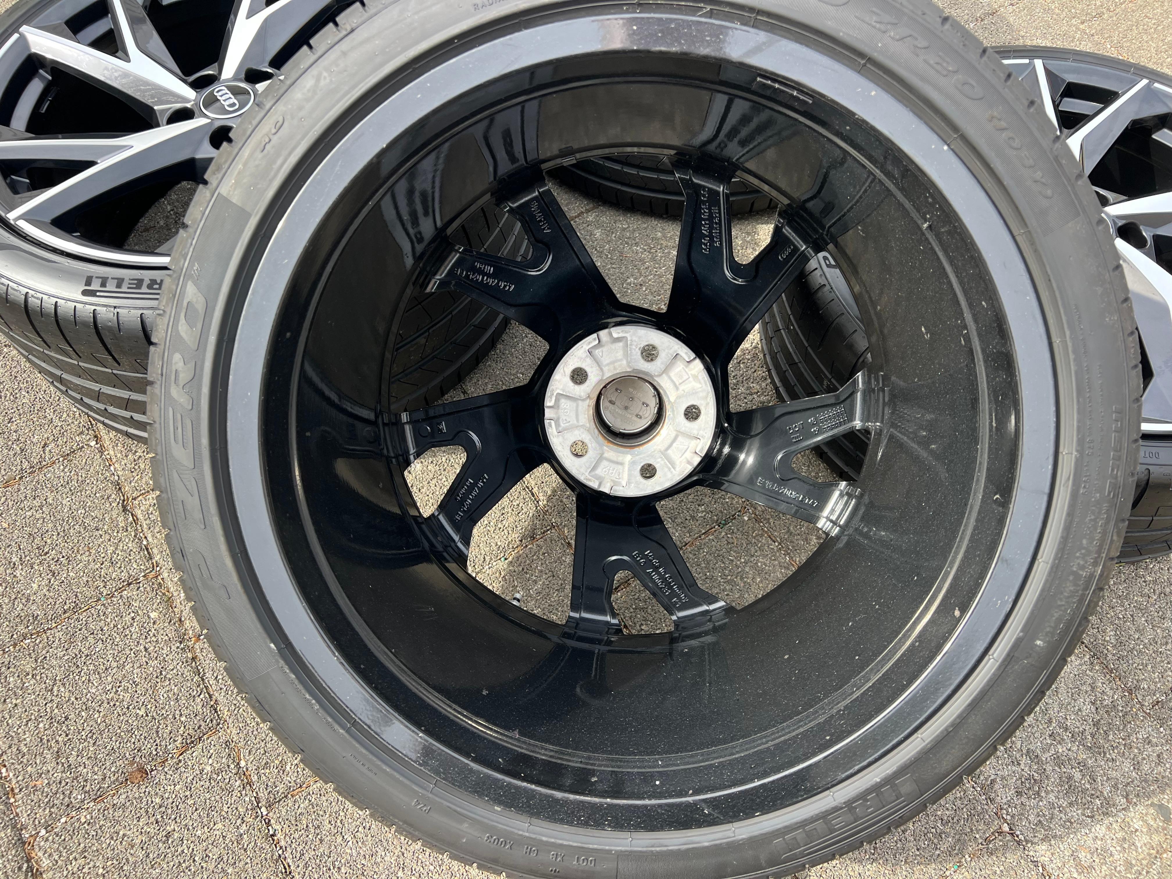 4 CERCHI ESTIVI ORIGINALI IN ALLUMINIO DA 20" AUDI R8 4S V10 4S0601025BT 4S0601025CB CONSEGNA GRATUITA