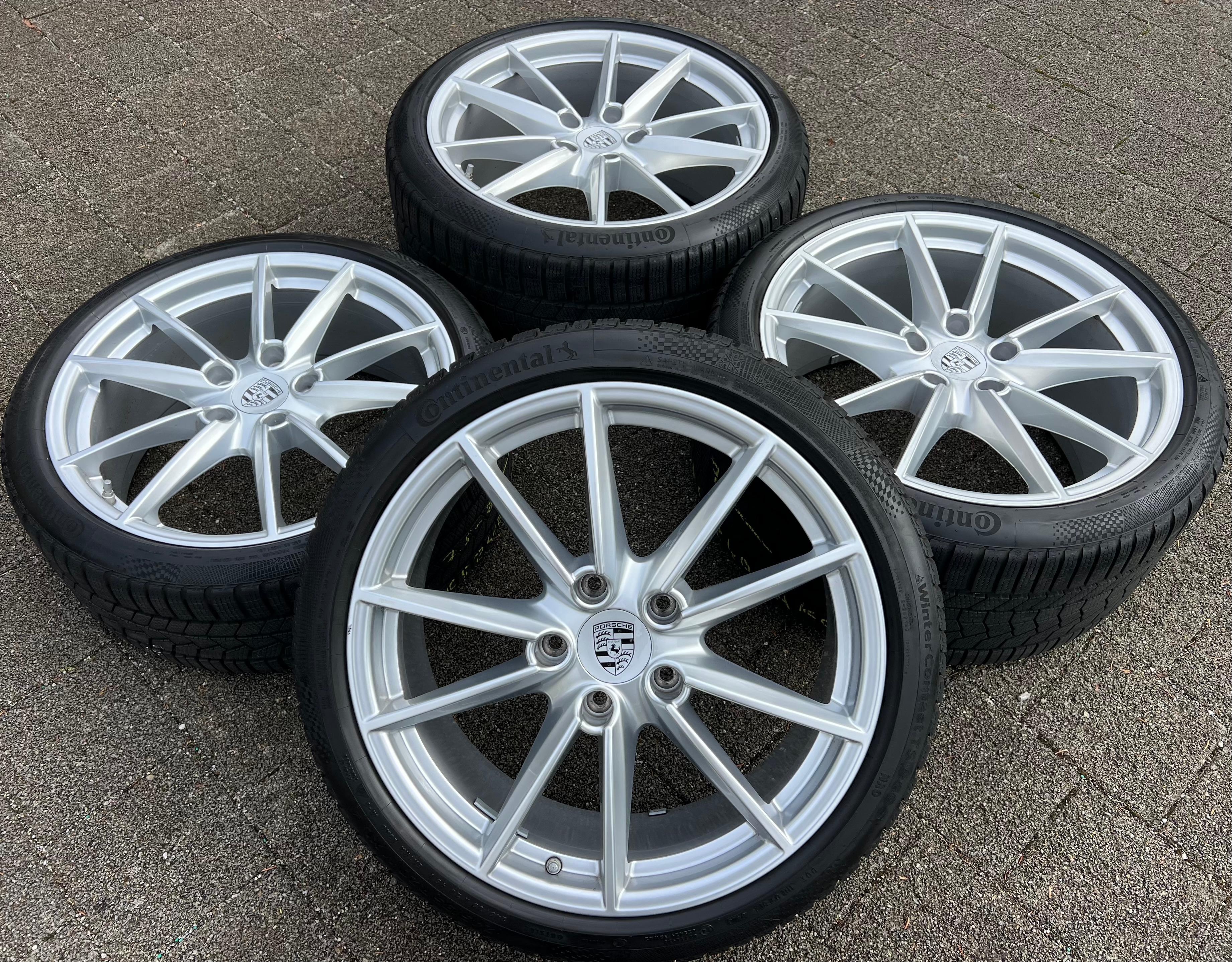 4 ORIGINELE 20" 21" ALUMINIUM WINTERWIELEN PORSCHE 911 992 992601025C 992601025D RDKS