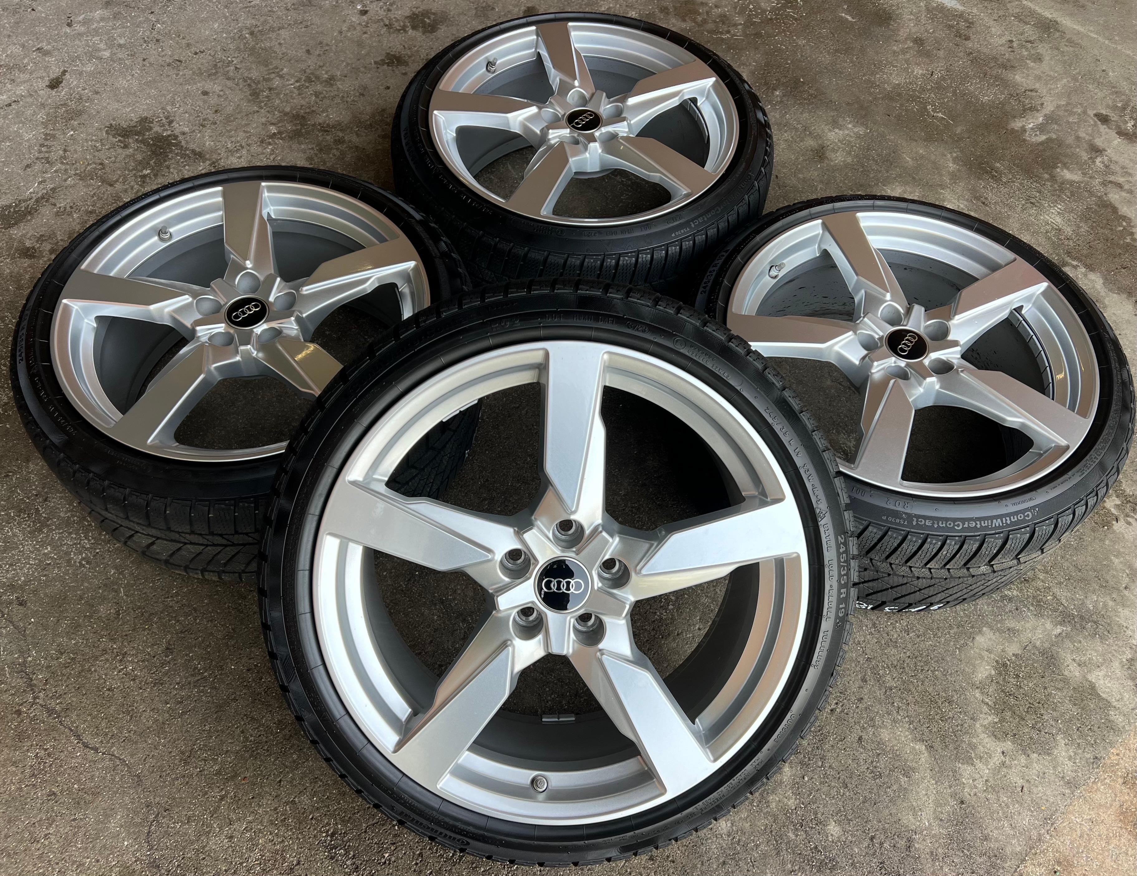 4 ORIGINAL 19" ALU WINTERRÄDER AUDI TT TTS 8S 8S0601025AA 245/35R19 93W 2023