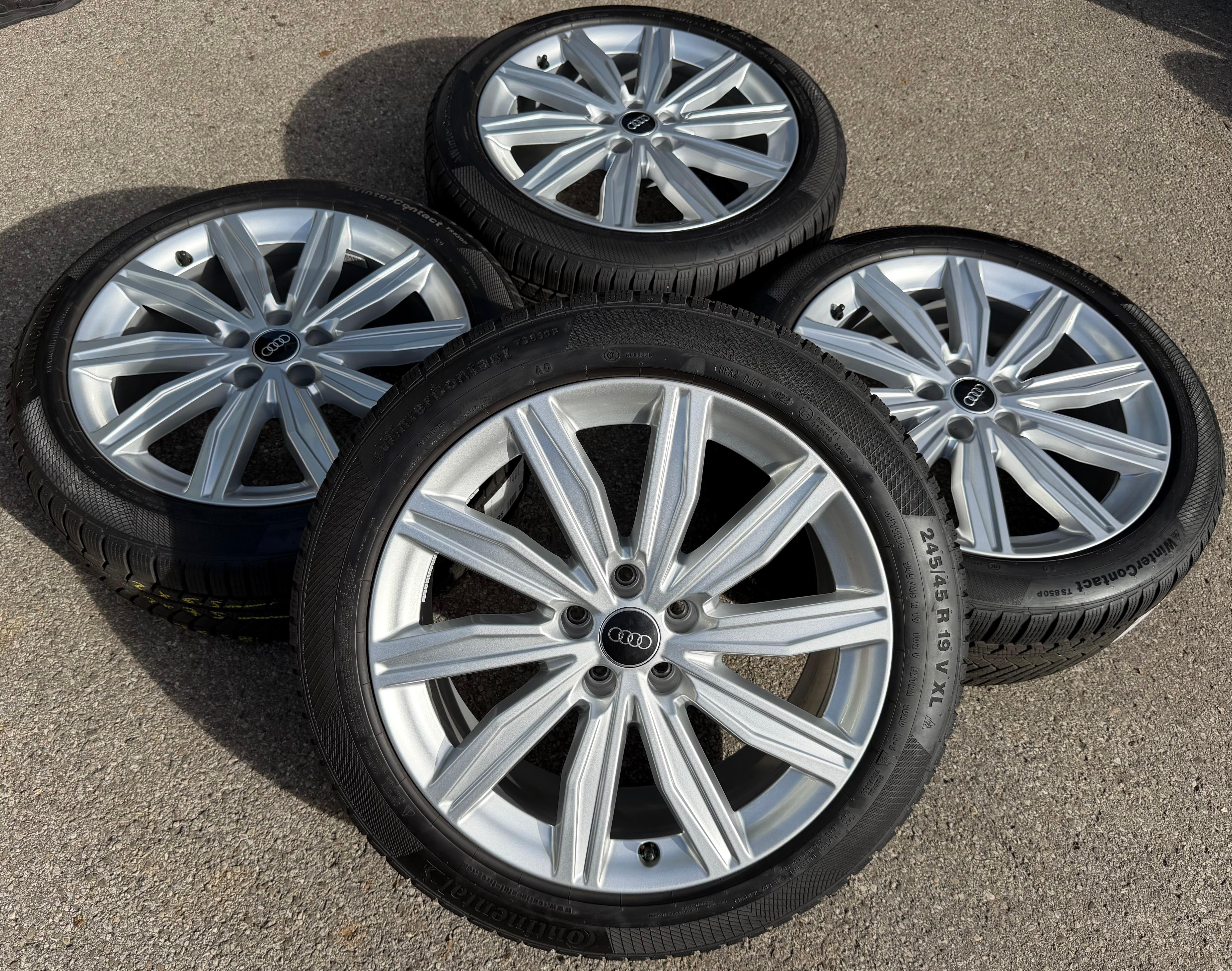 4 ruedas de invierno de aleación originales de 19" Audi A6 S6 C8 4K F2 4K0601025DS 245/45R19 102V 2022