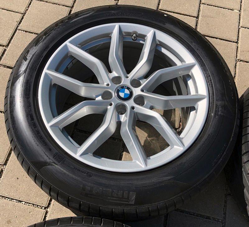 4 ROUES D'ÉTÉ ORIGINALES 19" EN ALUMINIUM BMW X5 G05 X6 G06 STYLING 734