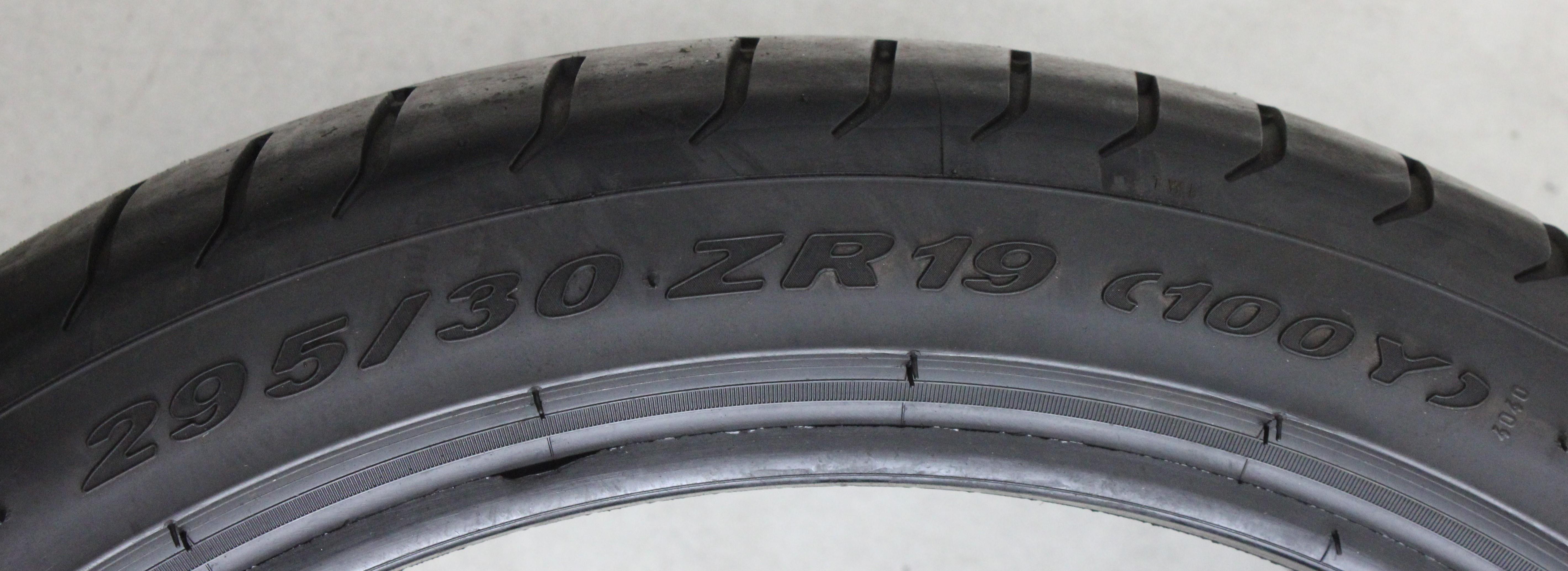 2 x 295/30R19 100Y zomerbanden Pirelli Pzero N2 6,5-7 mm 2017