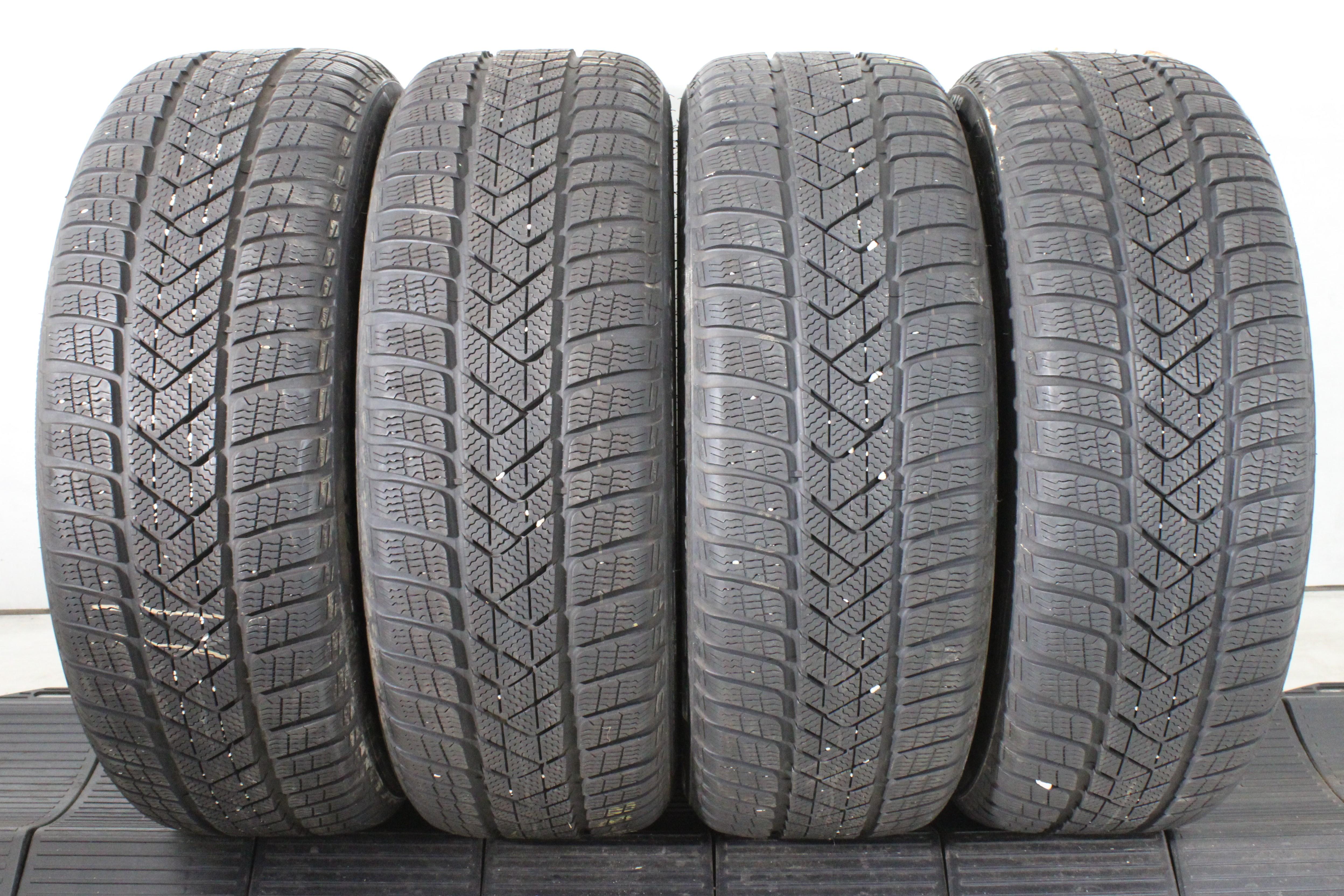 4 x 225/45R19 96V Winterreifen Pirelli Sottozero 3 Runflat 2x 7mm und 2x 6,5mm 2020