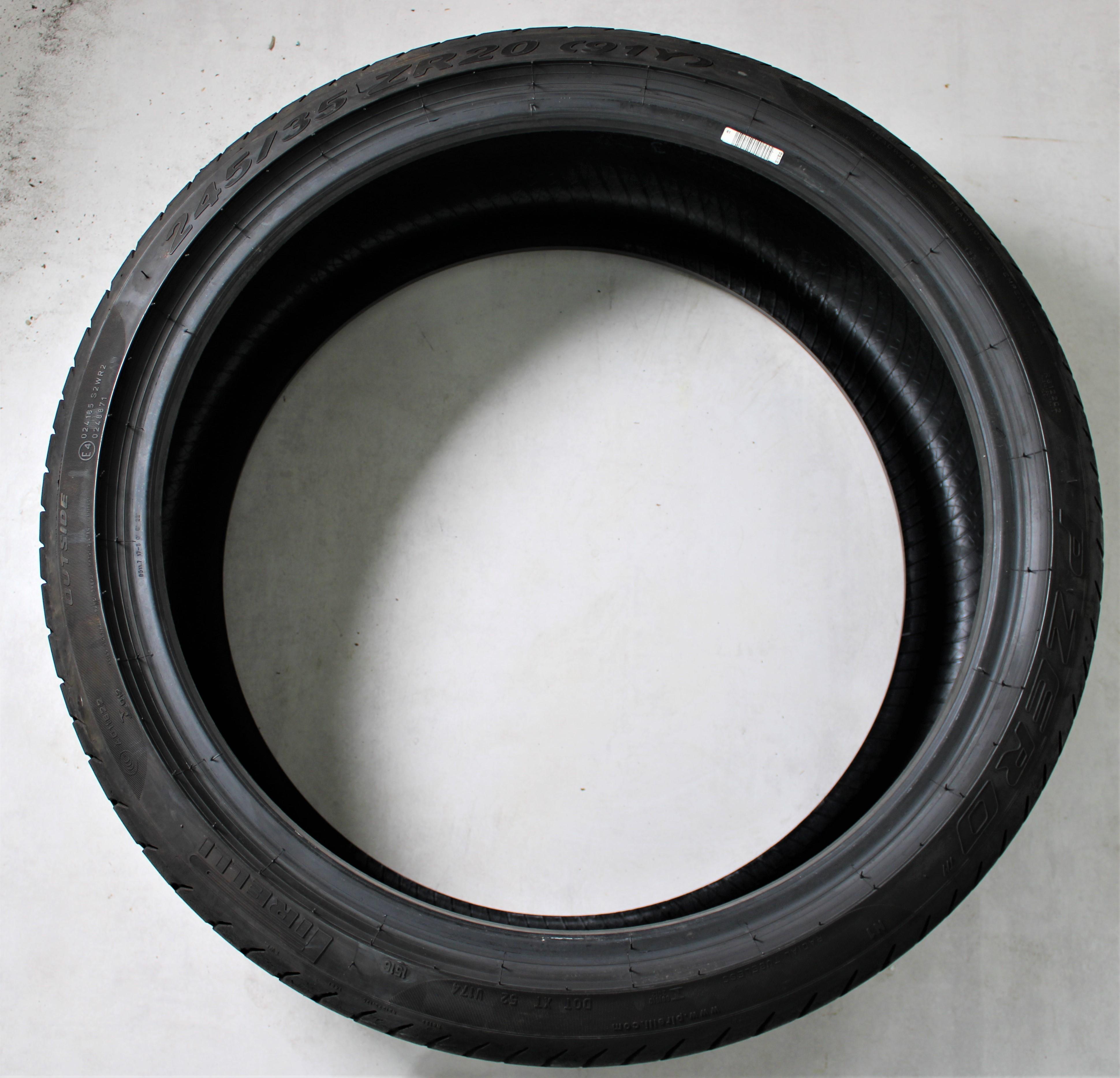 2 x 245/35R20 91Y Sommerreifen Pirelli Pzero N1 4,5-5mm 2016