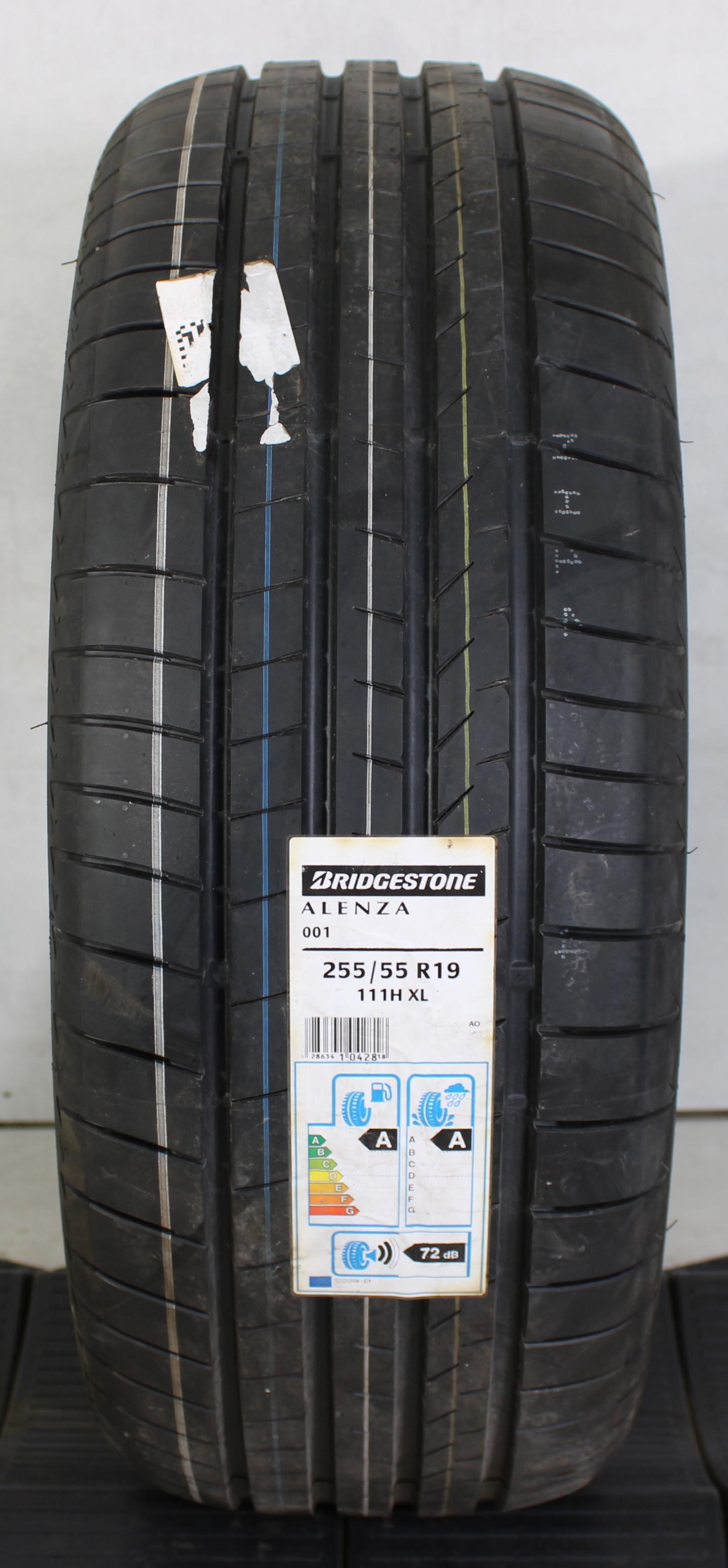 1 x 255/55R19 111H Neumático de verano Bridgestone Alenza 001 AO 2020