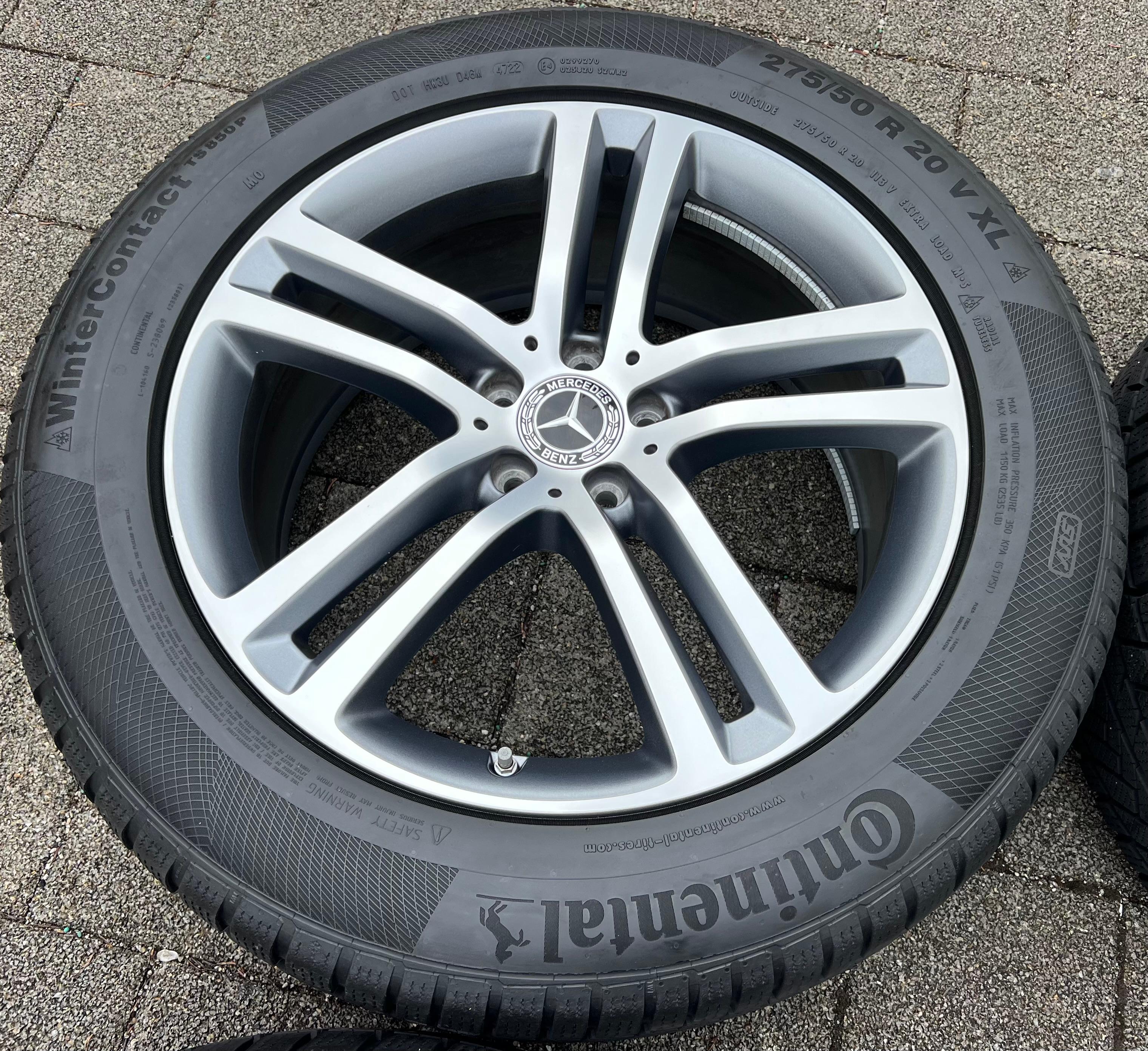 4 CERCHI IN LEGA ORIGINALI DA 20" MERCEDES GLE V167 COUPÉ C167 A1674012400 A1674012500 CONSEGNA GRATUITA