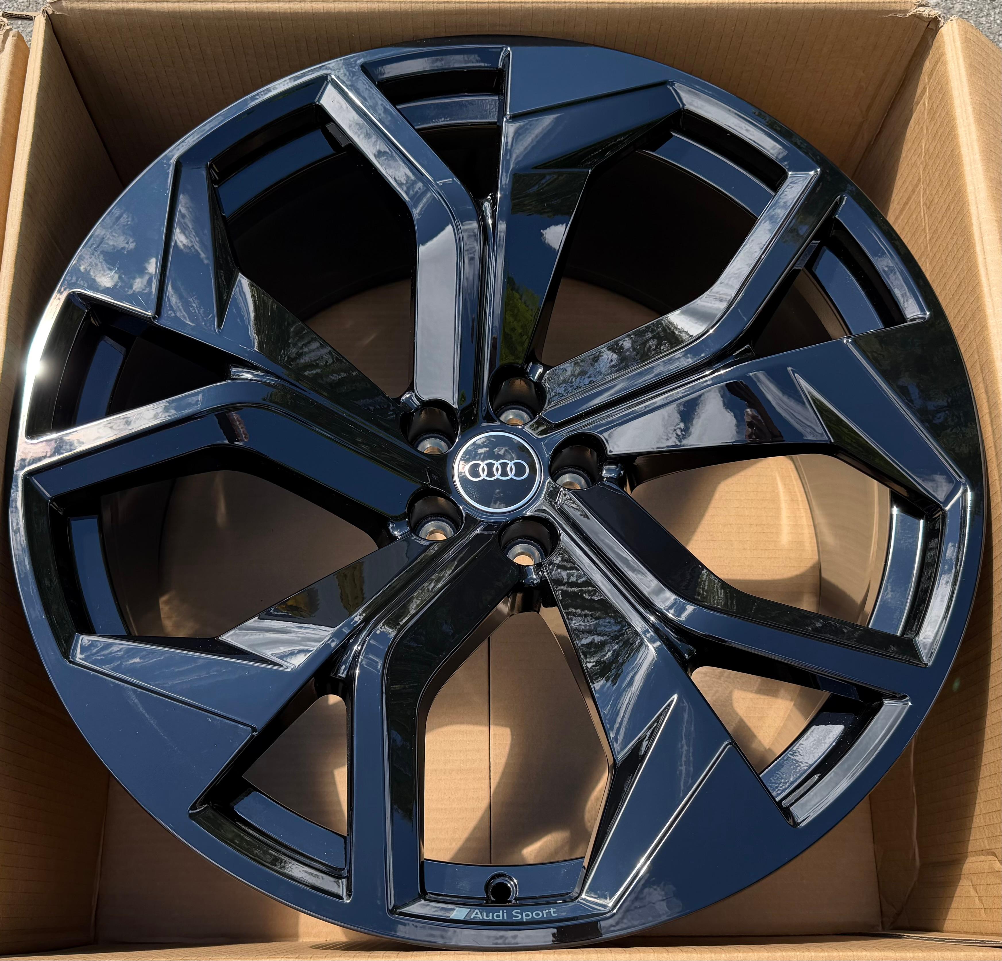 4 llantas de aluminio originales de 23" para Audi RSQ8 4M 4M8601025AP 10,5x23 ET18 23 pulgadas