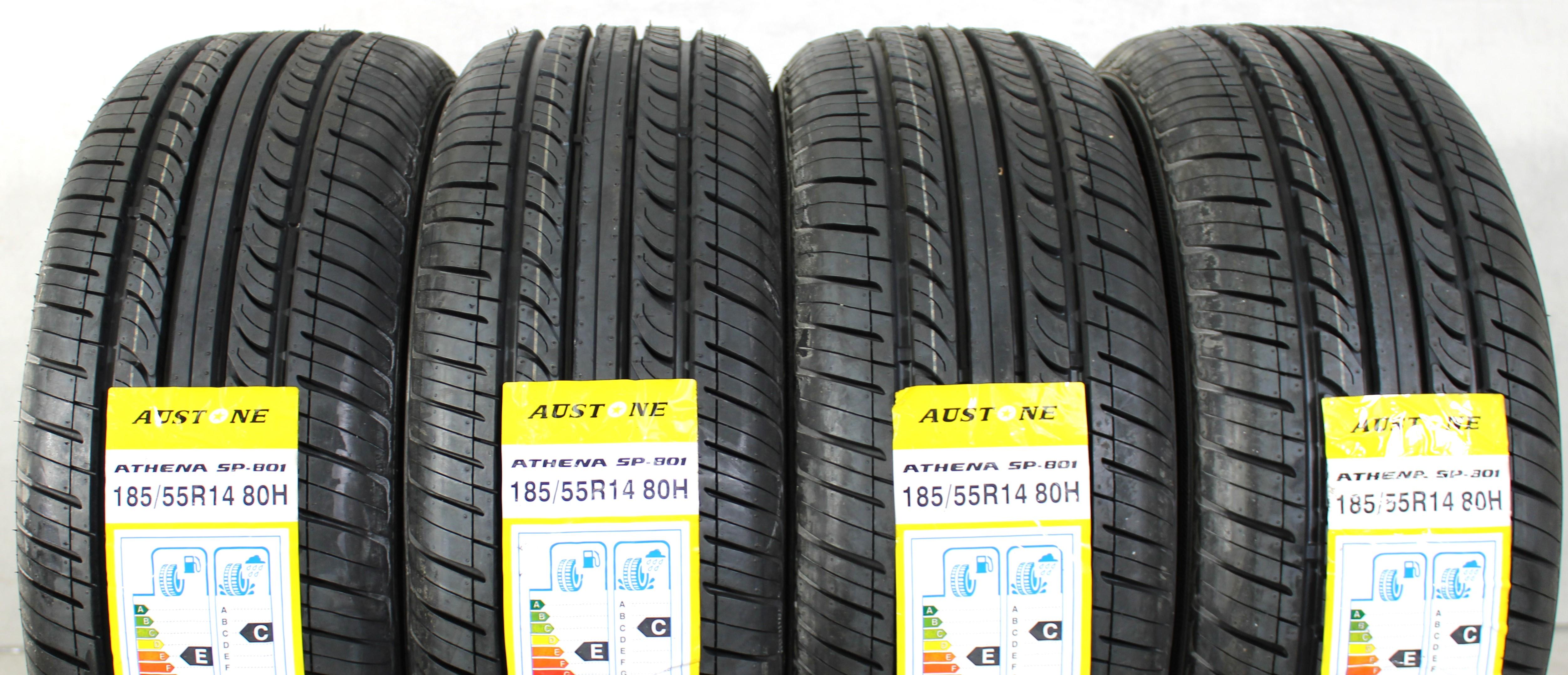 4 x 185/55R14 80H Sommerreifen Austone Athena SP-801 2019