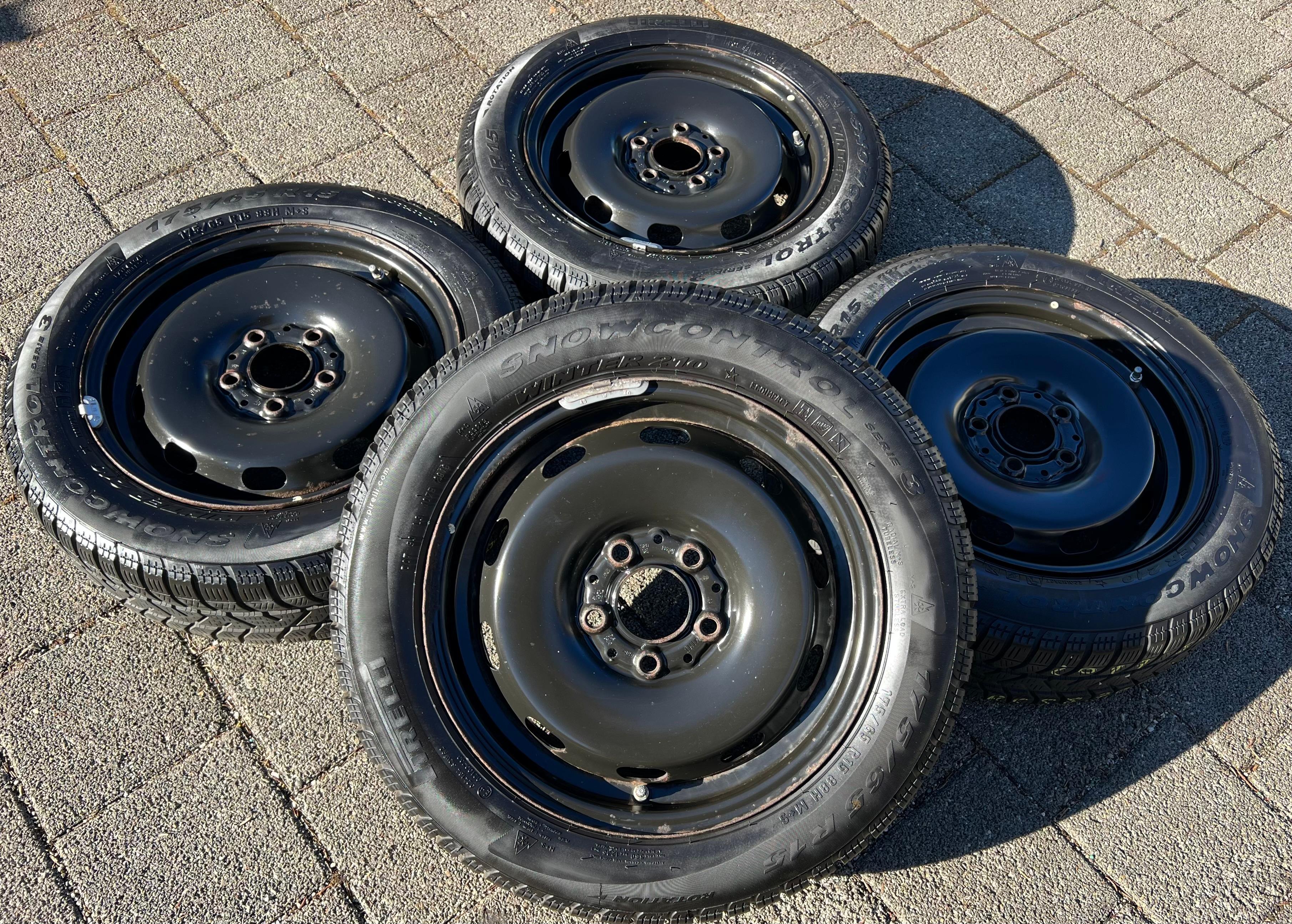 4 RUOTE INVERNALI MINI F55 F56 F57 175/65R15 88H RDKS 6851510 PIRELLI CONSEGNA GRATUITA