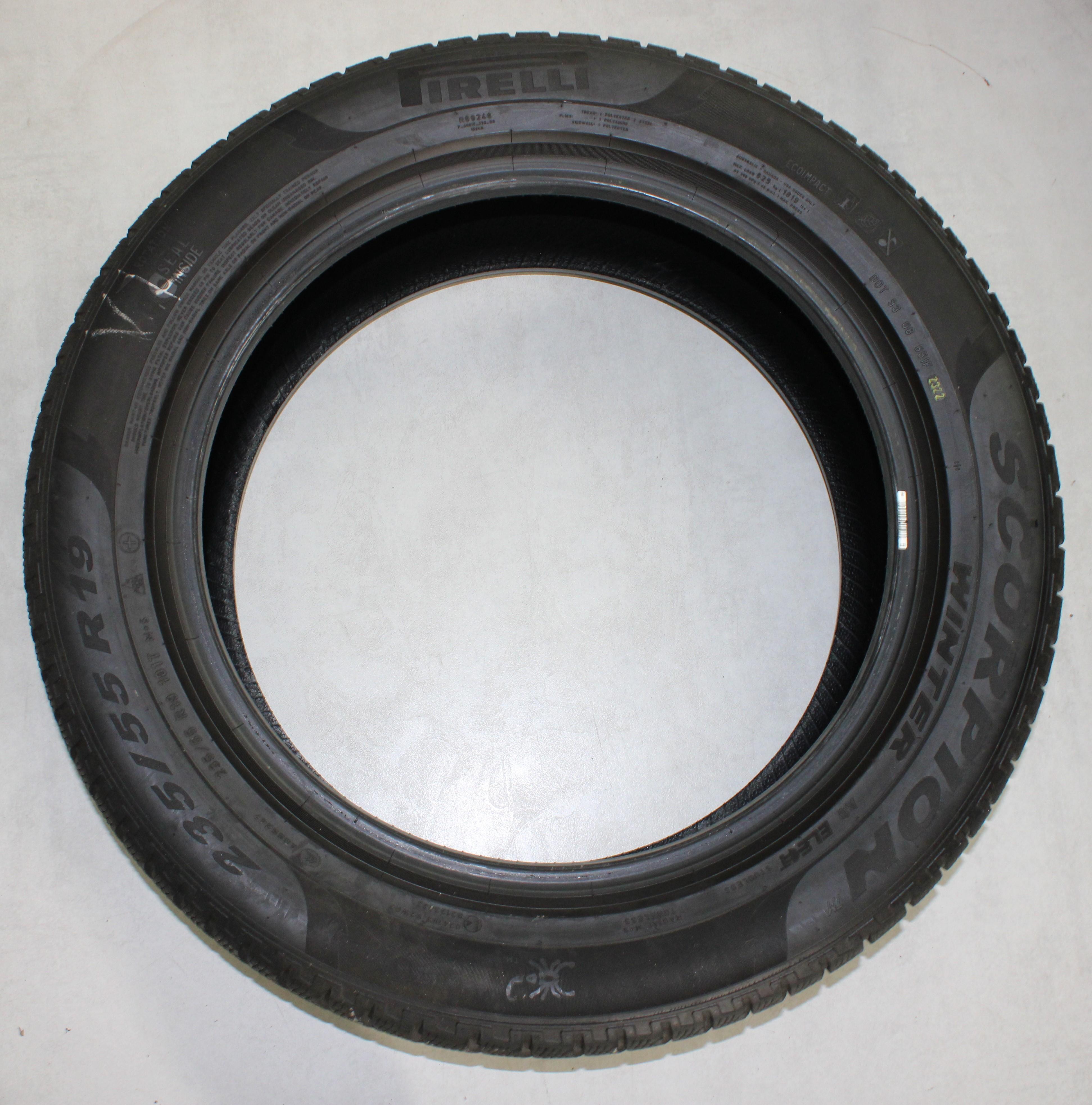 2 x 235/55R19 101T neumáticos de invierno Pirelli Scorpion Winter AO Elect 5,5-6mm 2021/2022 Seal